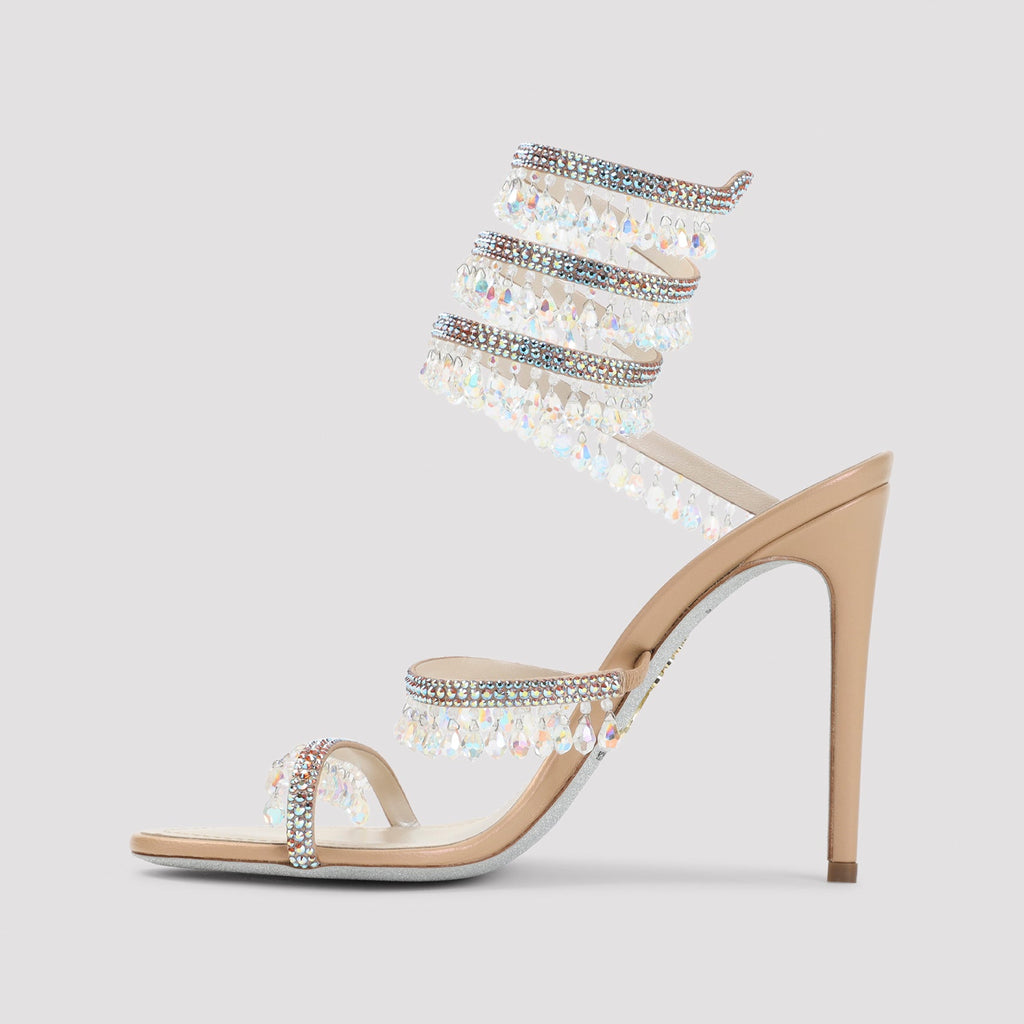 René Caovilla Chandelier High-Heel Sandal Women
