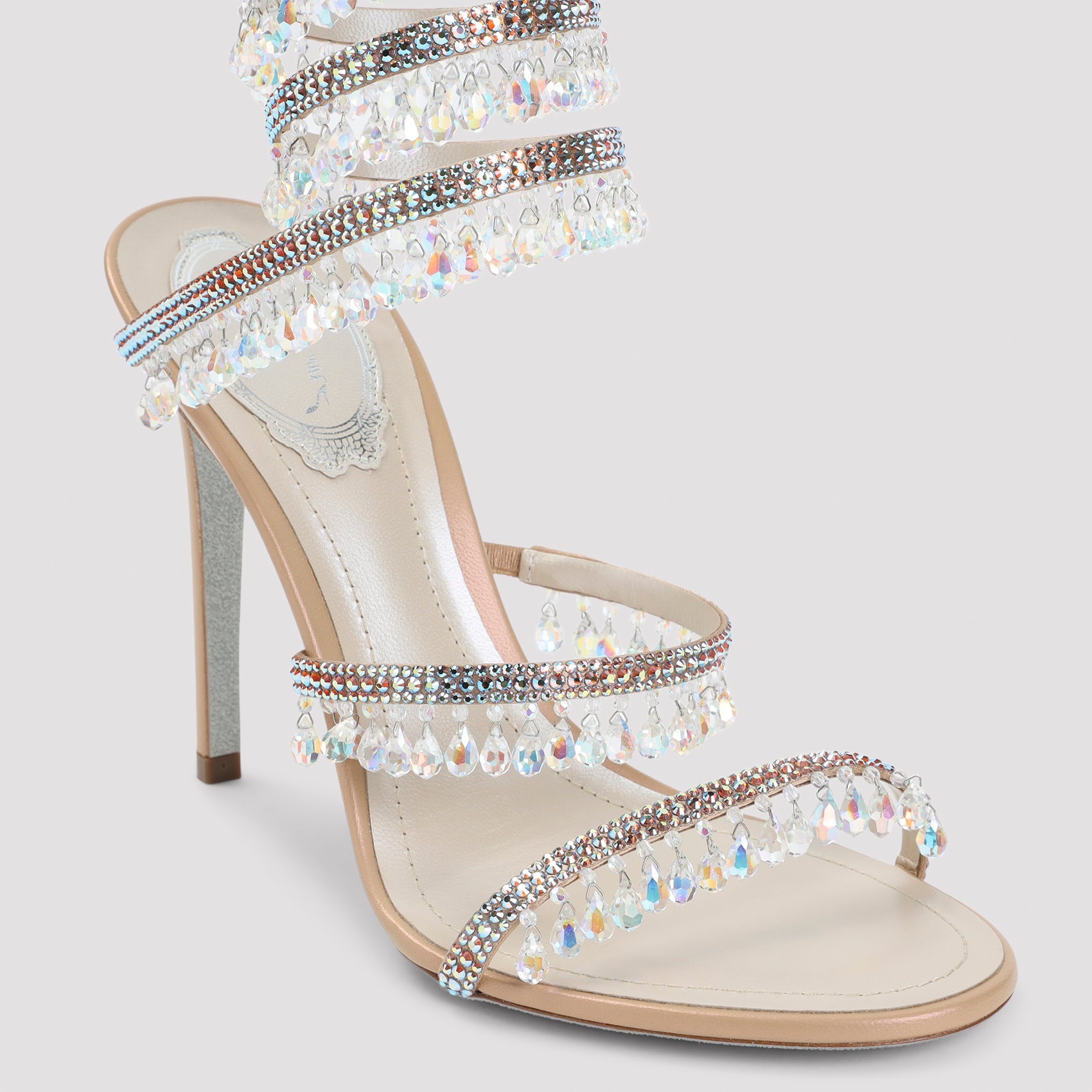 René Caovilla Chandelier High-Heel Sandal Women