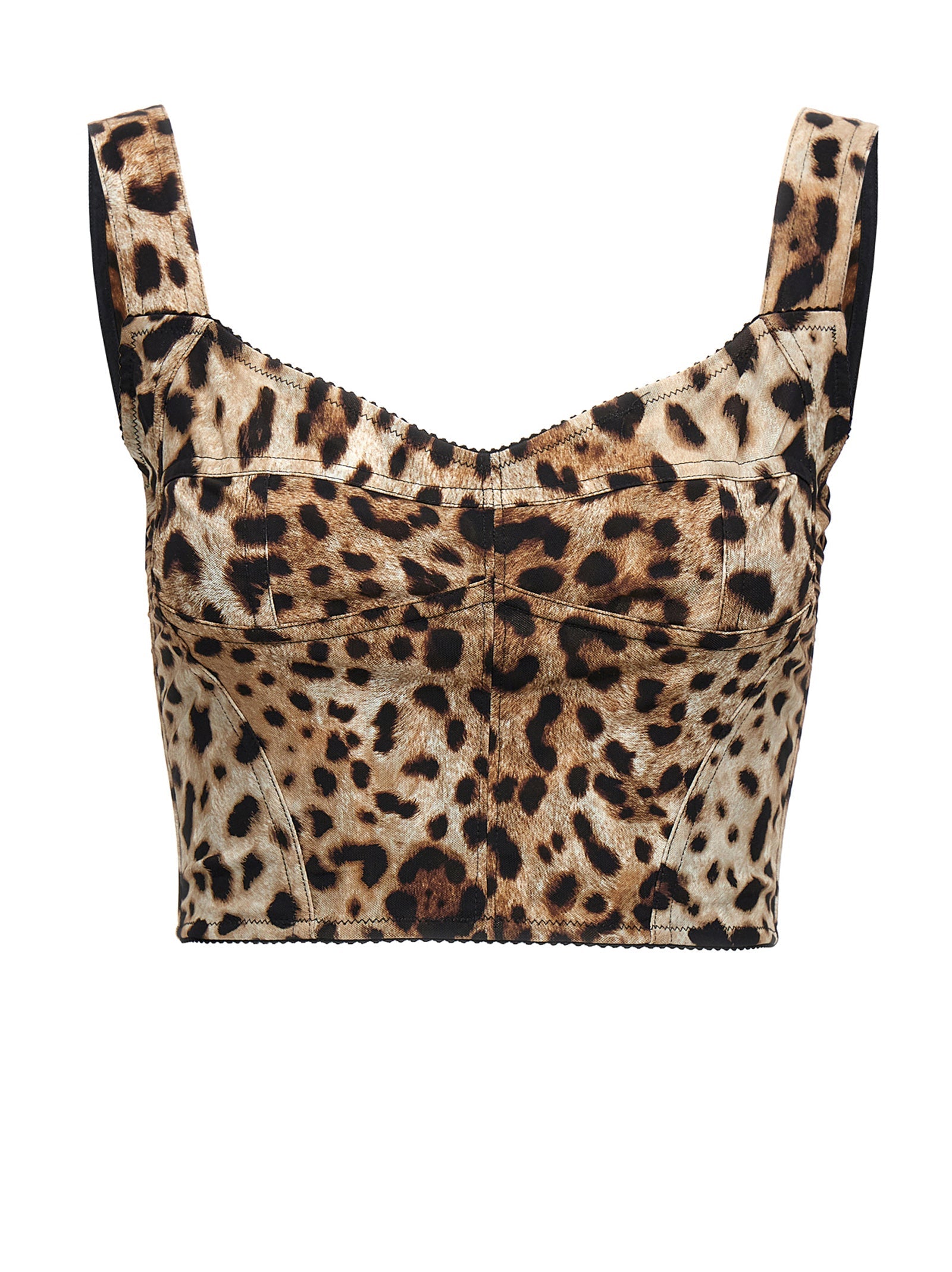 Dolce & Gabbana Women 'Leopardo' Bustier Top