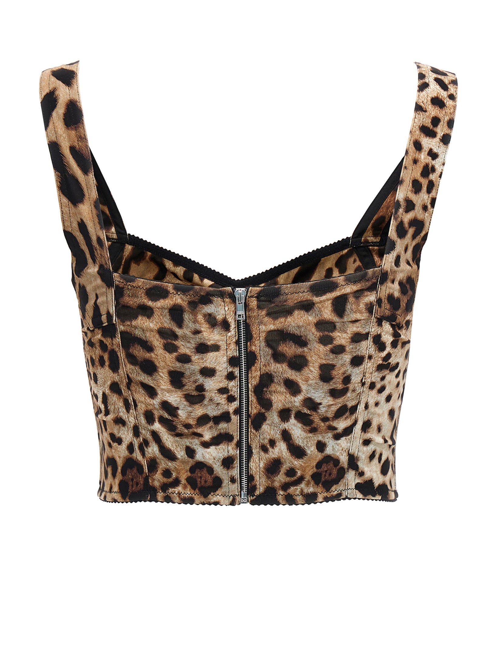 Dolce & Gabbana Women 'Leopardo' Bustier Top