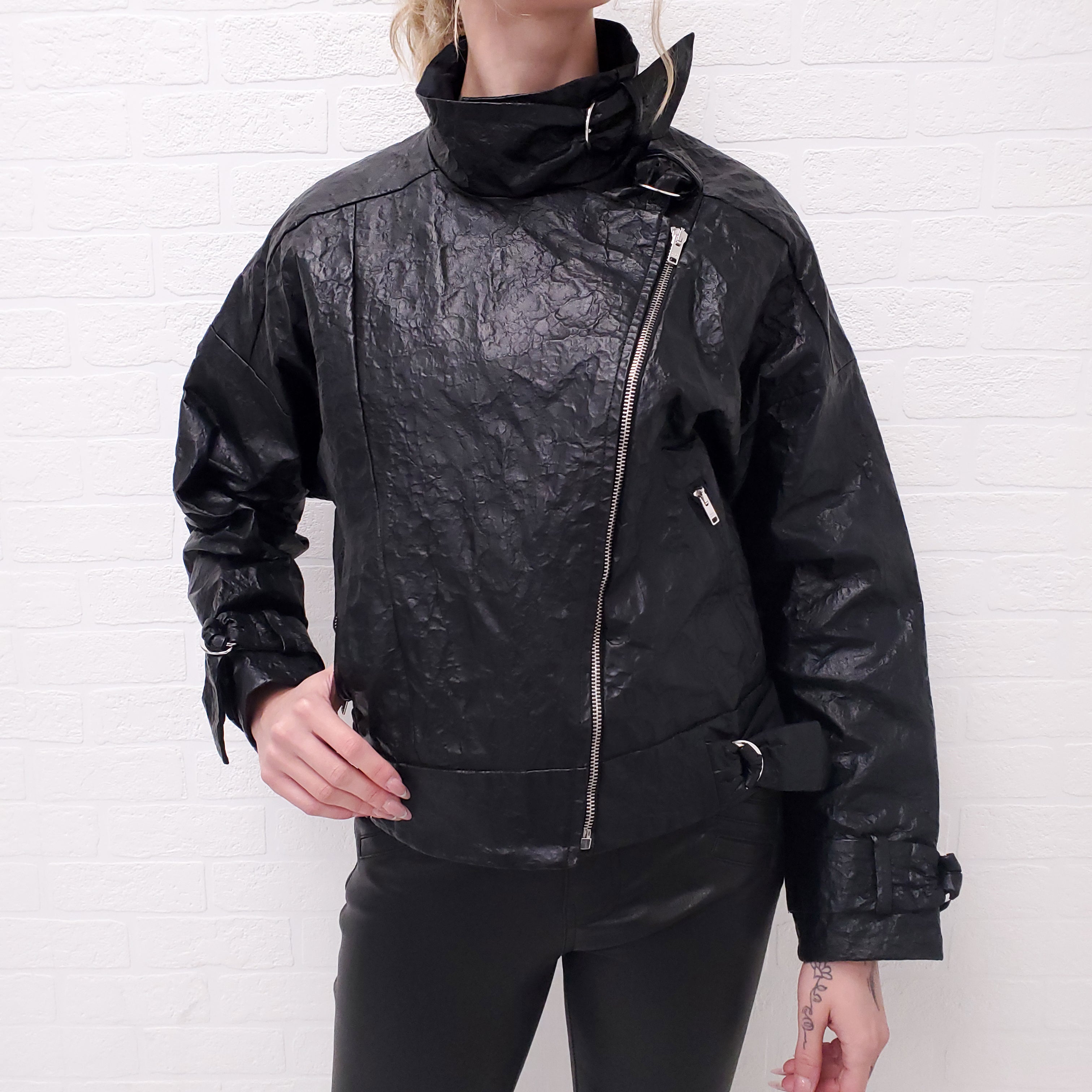 ISABEL MARANT LEATHER JACKET - SIZE 36