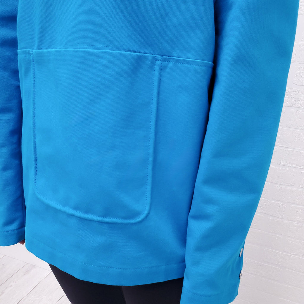 JACQUEMUS BLUE CANVAS JACKET - SIZE  S (MEN’S)