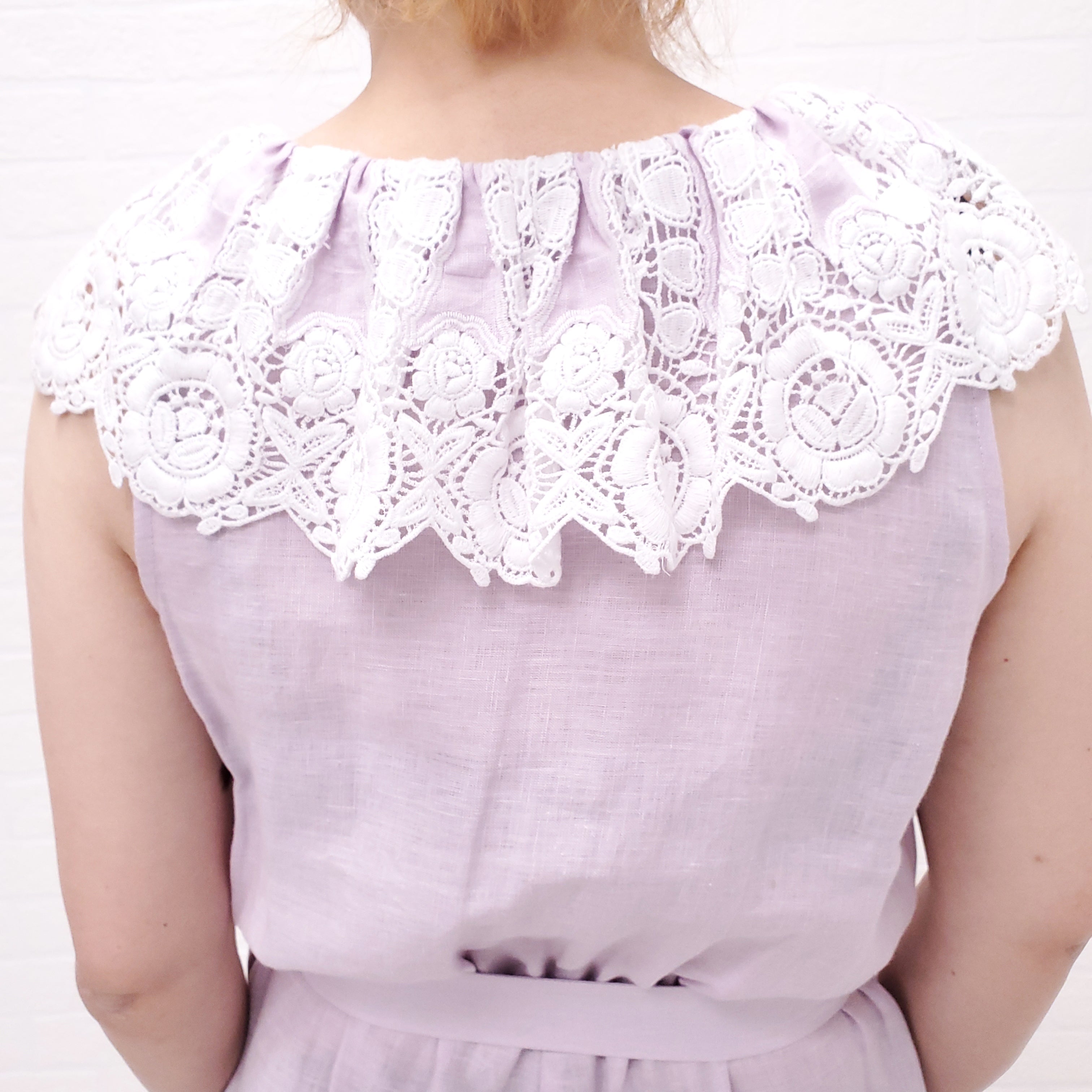 MIGUELINA CHARLI DRAGONFLY EMBROIDERED PURPLE ROMPER ($930) - SIZE XS