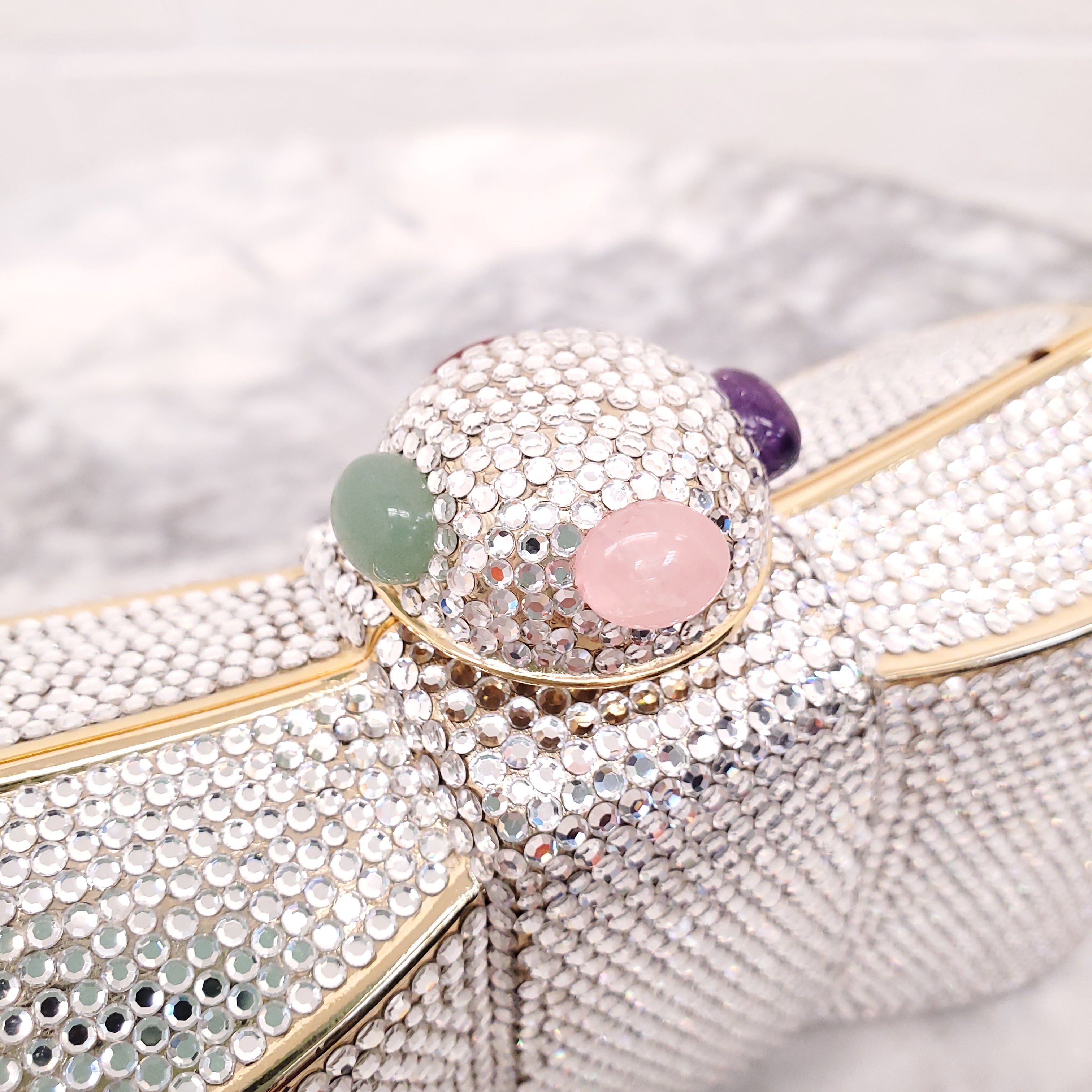 JUDITH LEIBER BOW CLUTCH