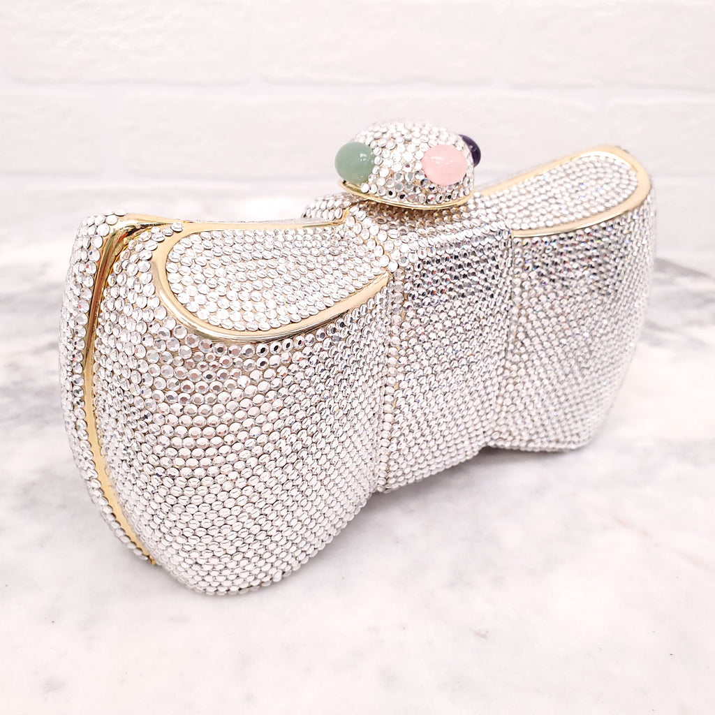 JUDITH LEIBER BOW CLUTCH
