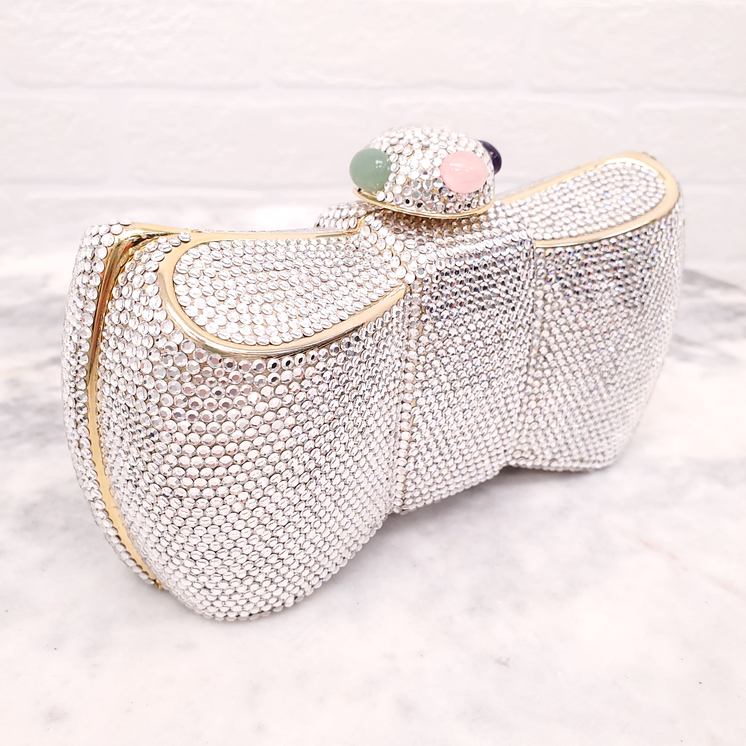 JUDITH LEIBER BOW CLUTCH