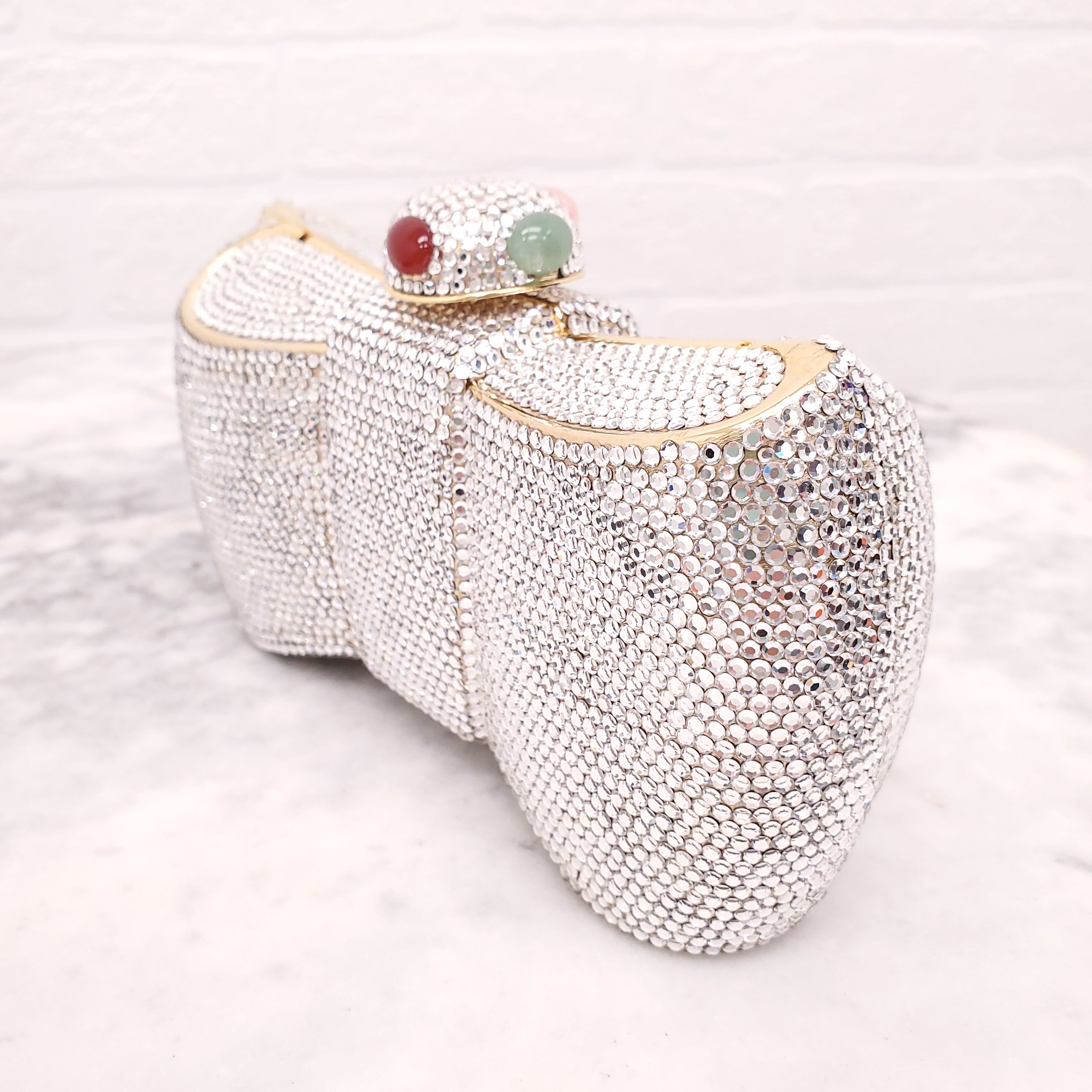 JUDITH LEIBER BOW CLUTCH