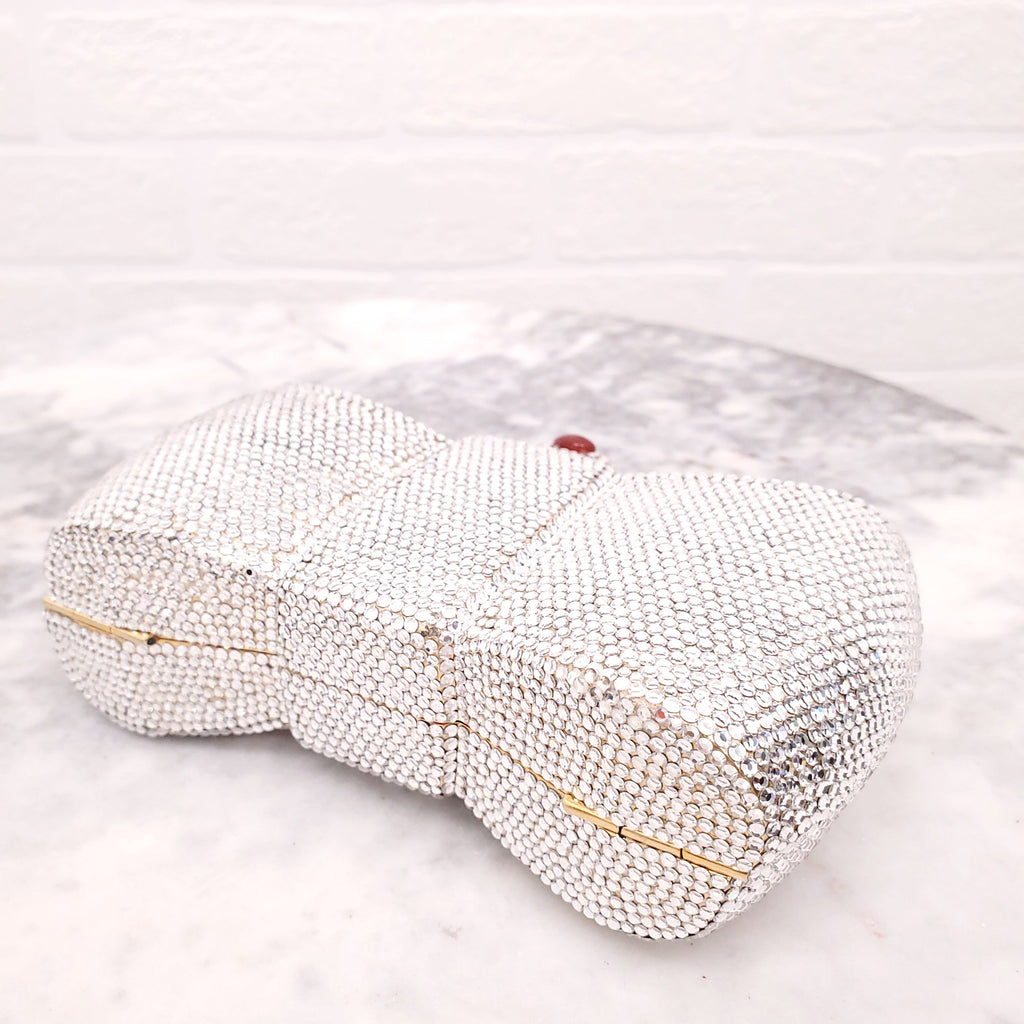 JUDITH LEIBER BOW CLUTCH