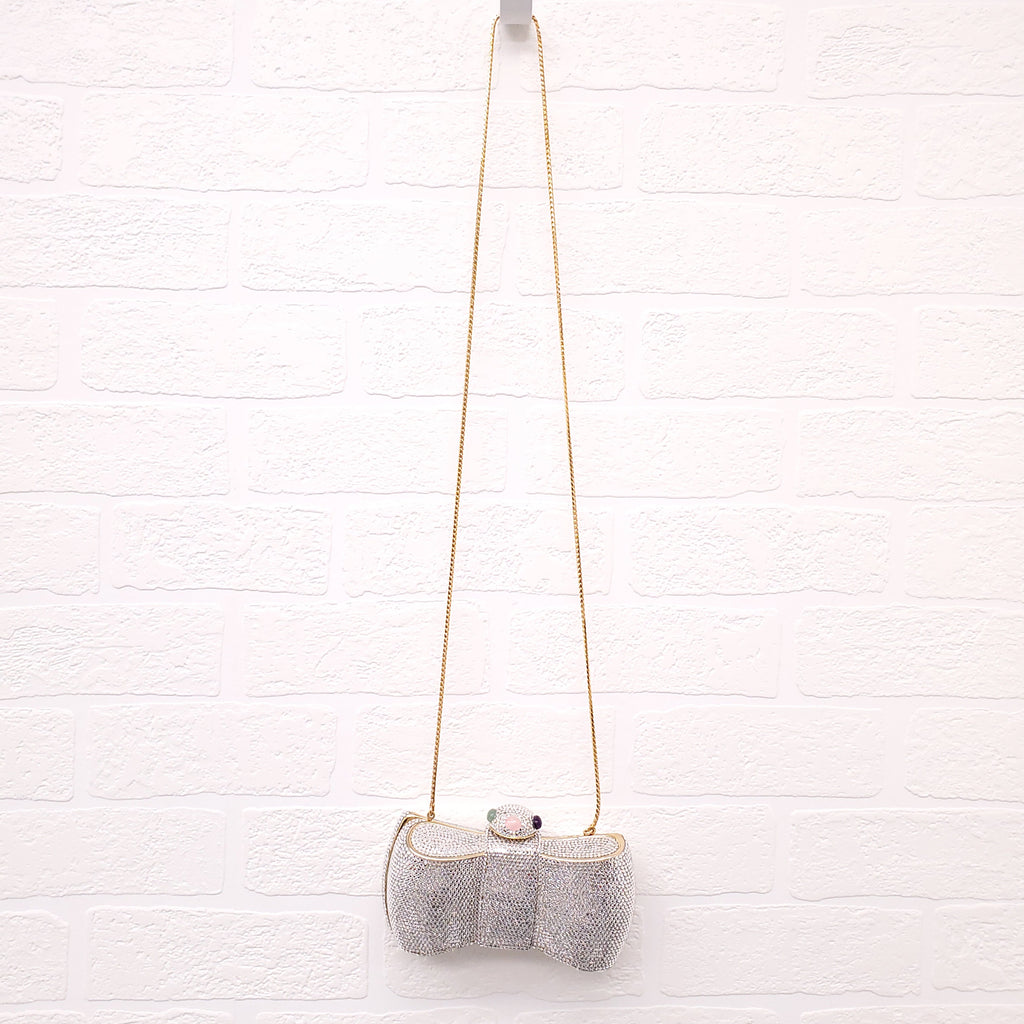 JUDITH LEIBER BOW CLUTCH