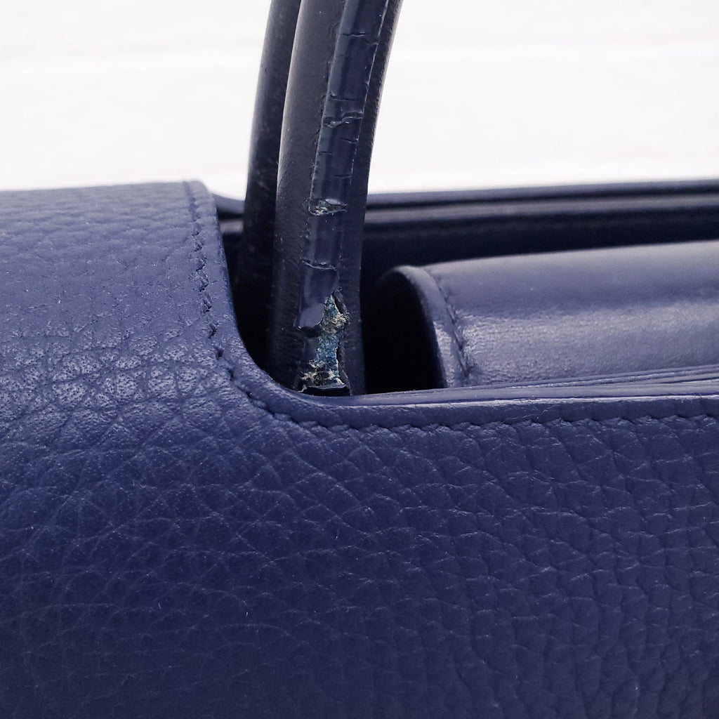 CHRISTIAN DIOR BLUE DIOREVER BAG