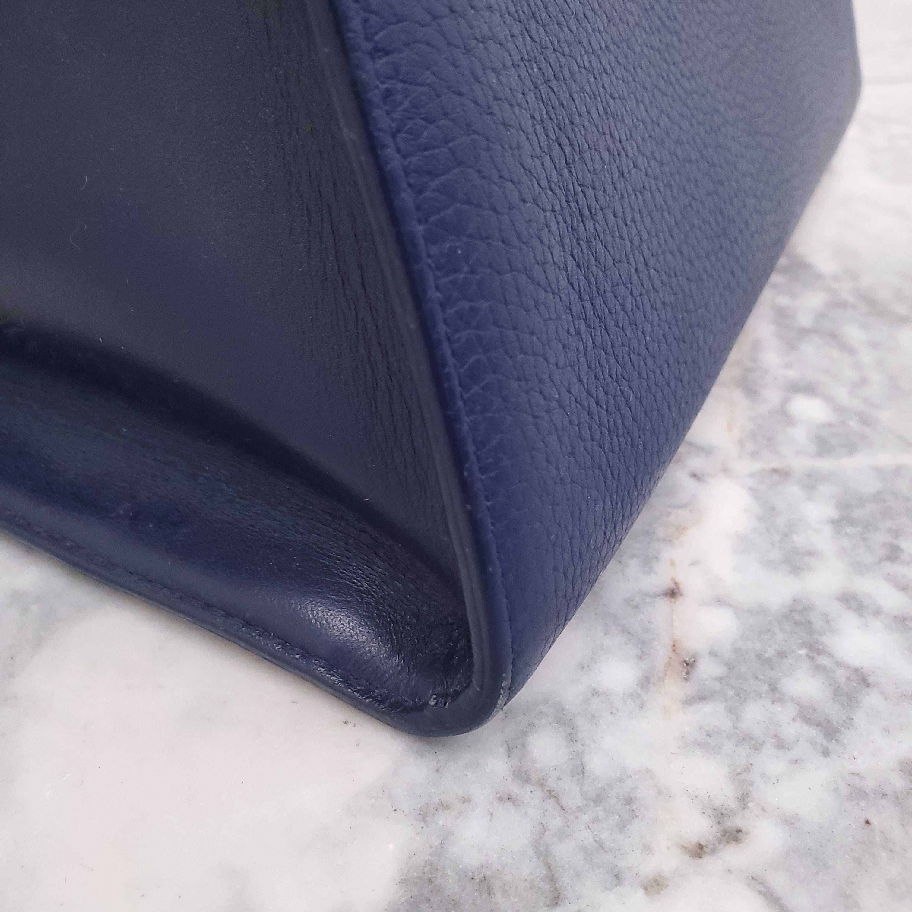 CHRISTIAN DIOR BLUE DIOREVER BAG