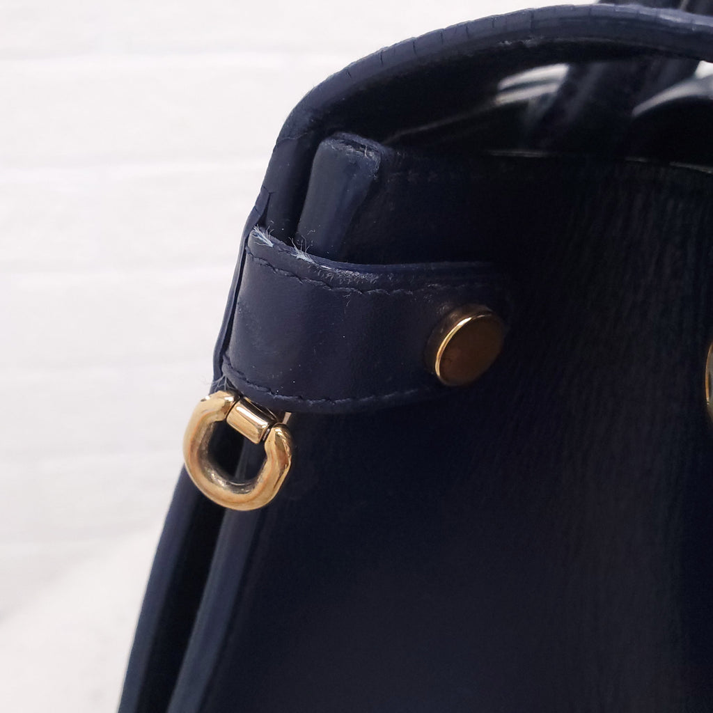 CHRISTIAN DIOR BLUE DIOREVER BAG