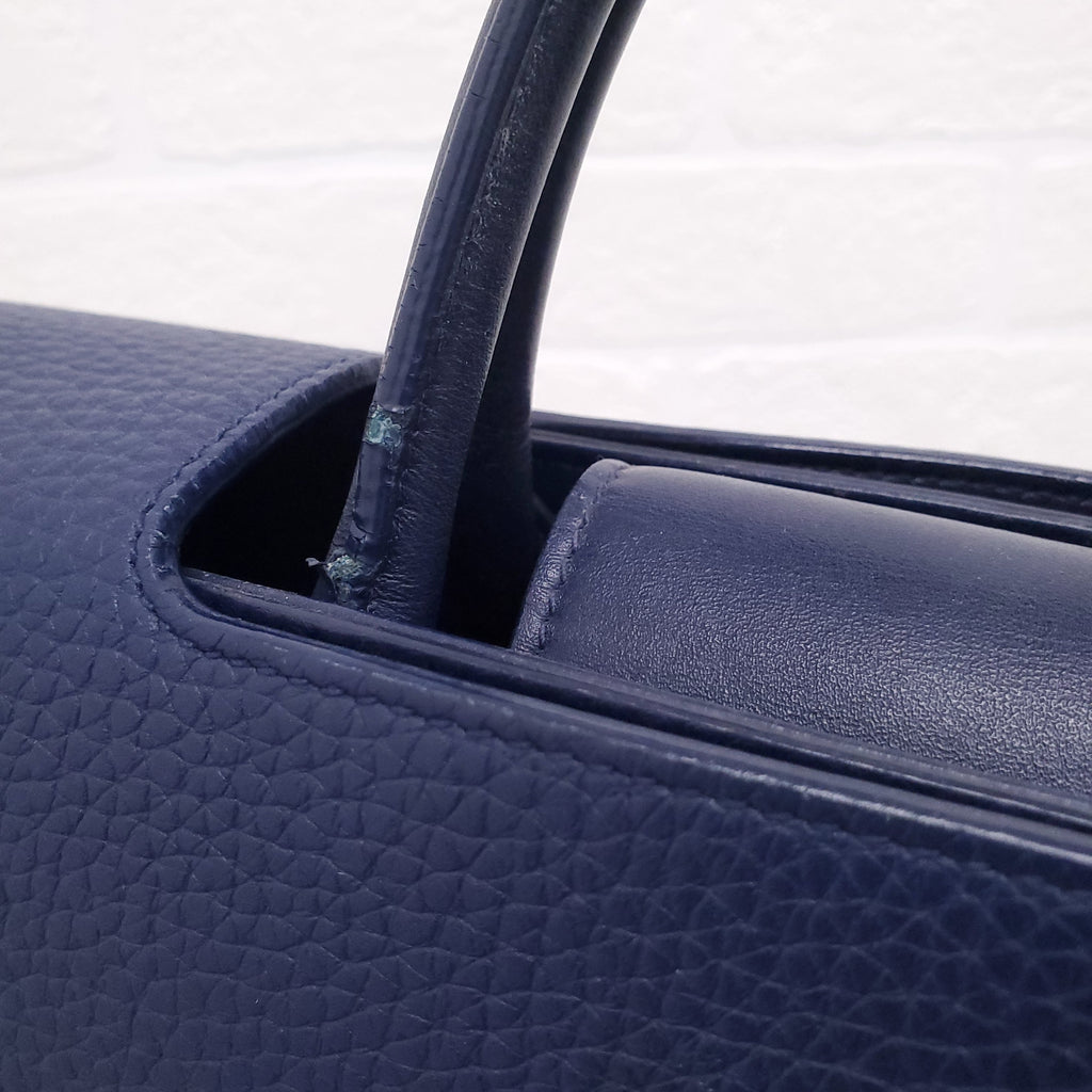 CHRISTIAN DIOR BLUE DIOREVER BAG