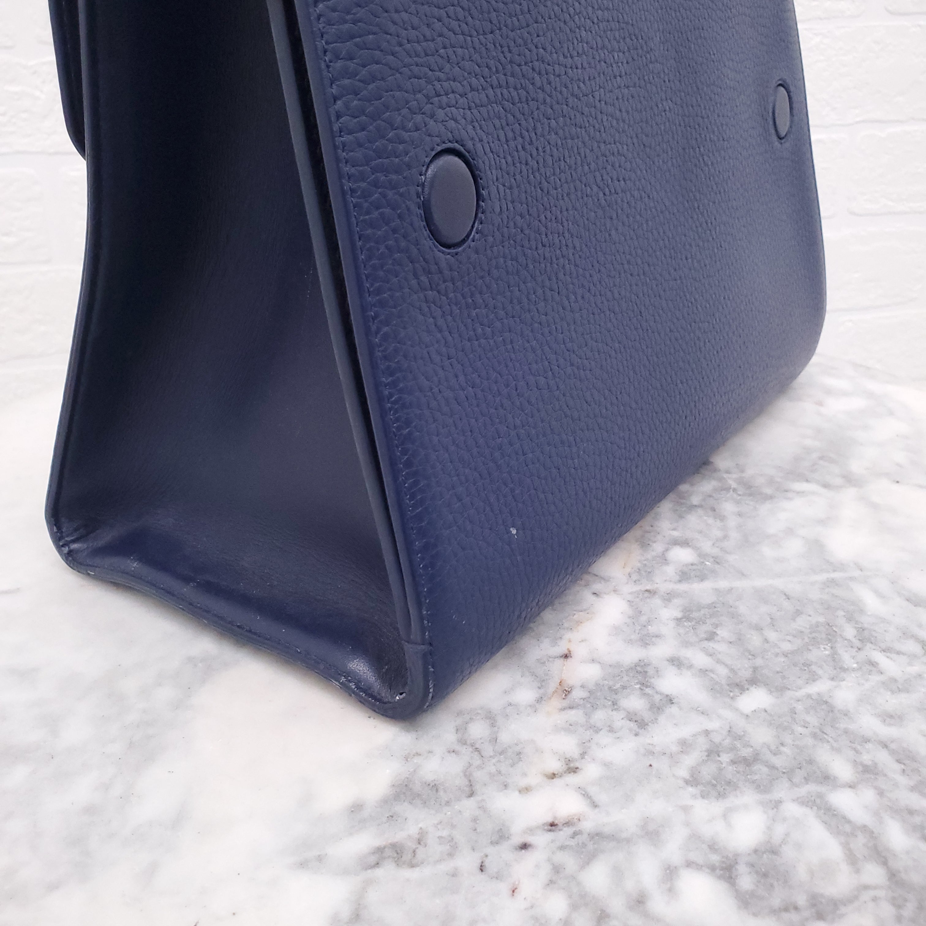 CHRISTIAN DIOR BLUE DIOREVER BAG