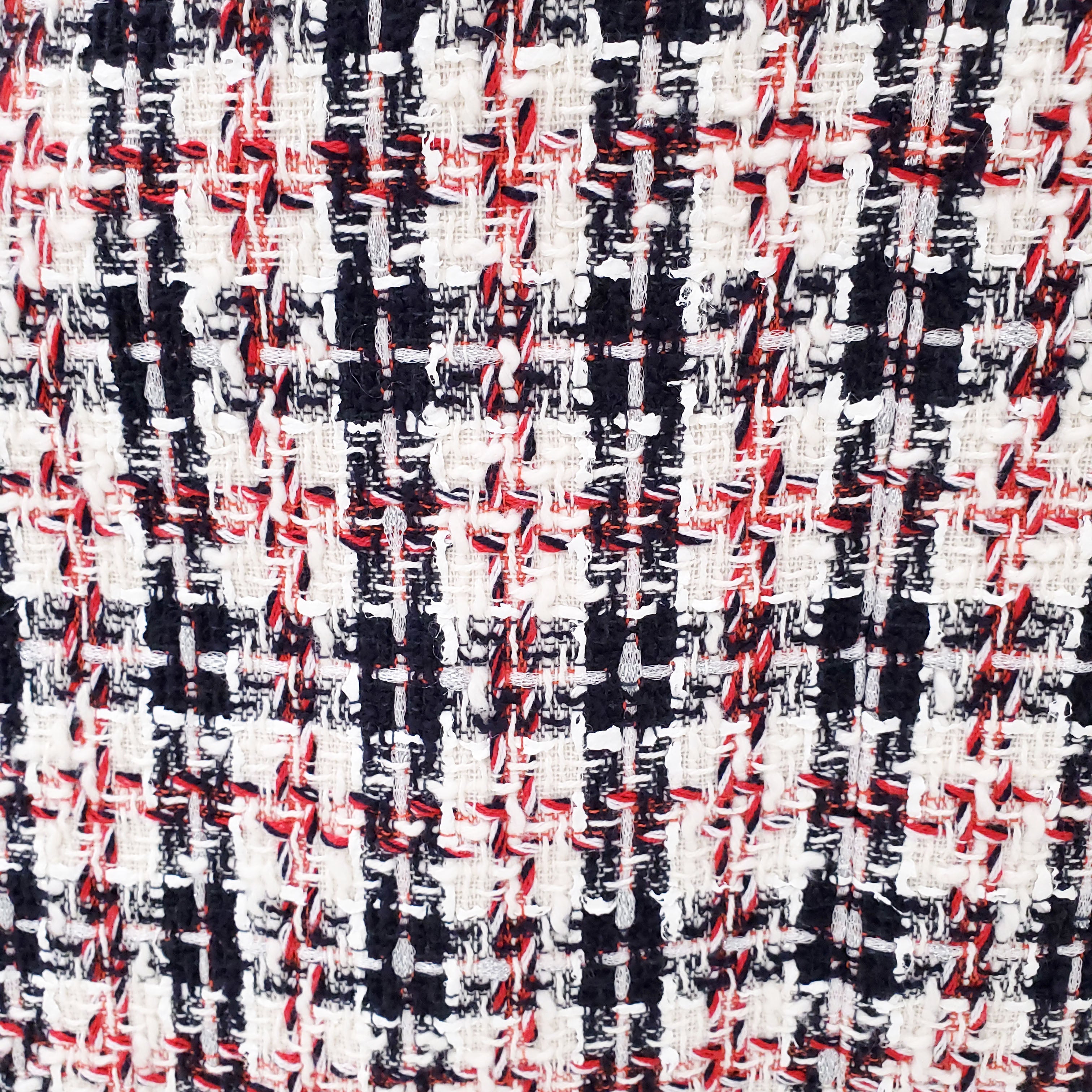 GUCCI TWEED DRESS WITH TIGER BUTTONS - SIZE 46