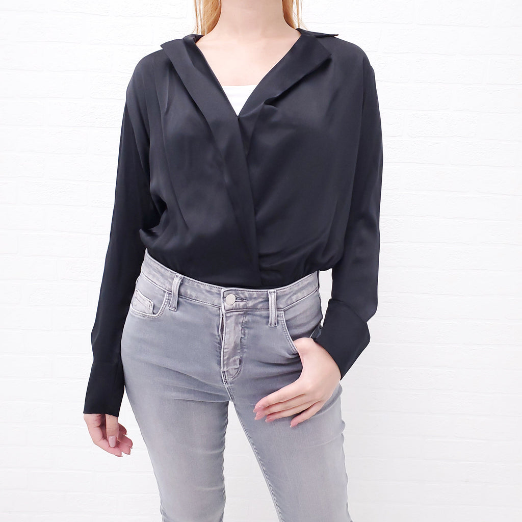 CAMI NYC BLACK BODYSUIT - SIZE XXS