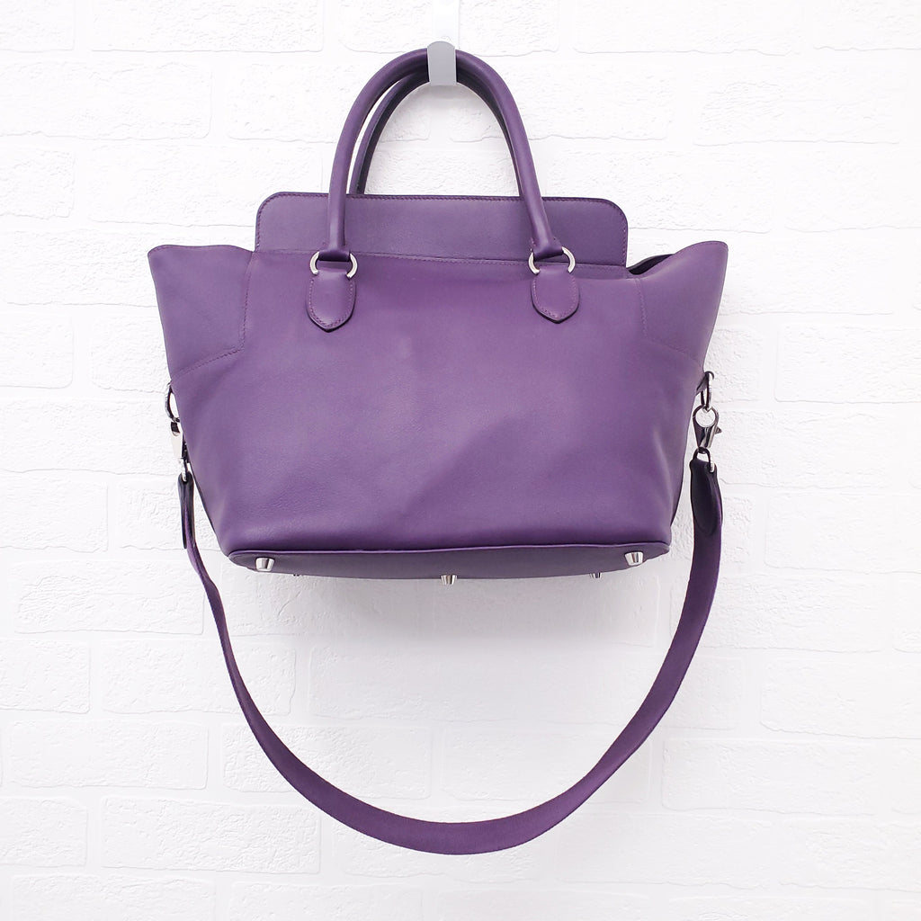 HERMÈS PURPLE TOOLBOX BAG