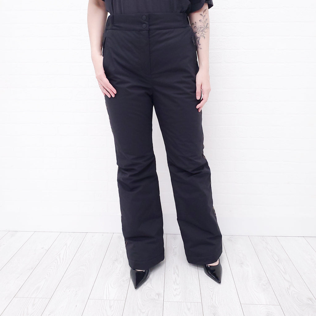 FENDI LOGO SKI PANTS - SIZE 46/12