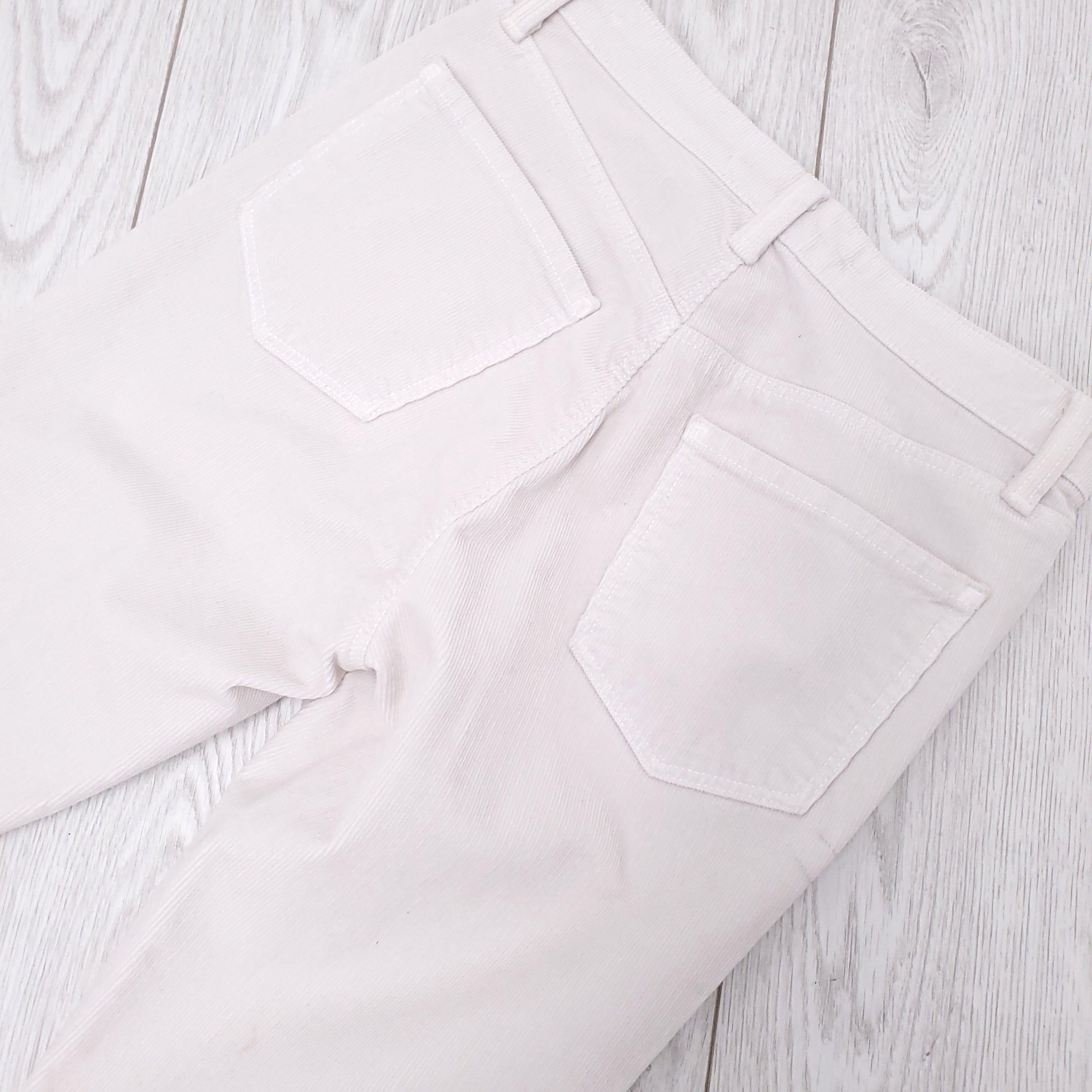J BRAND CREAM CORDUROY PANTS - SIZE 25