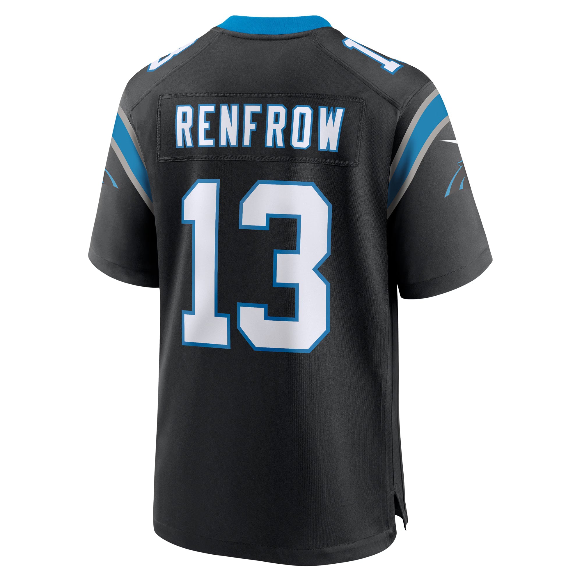 Carolina Panthers Hunter Renfrow Black Team Game Jersey