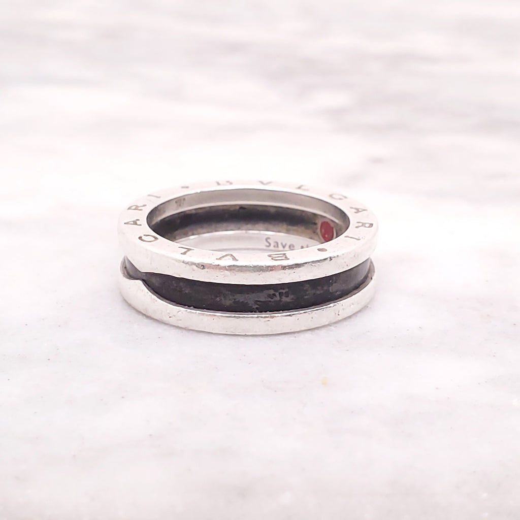 BVLGARI 'SAVE THE CHILDREN' RING - SIZE 8.5