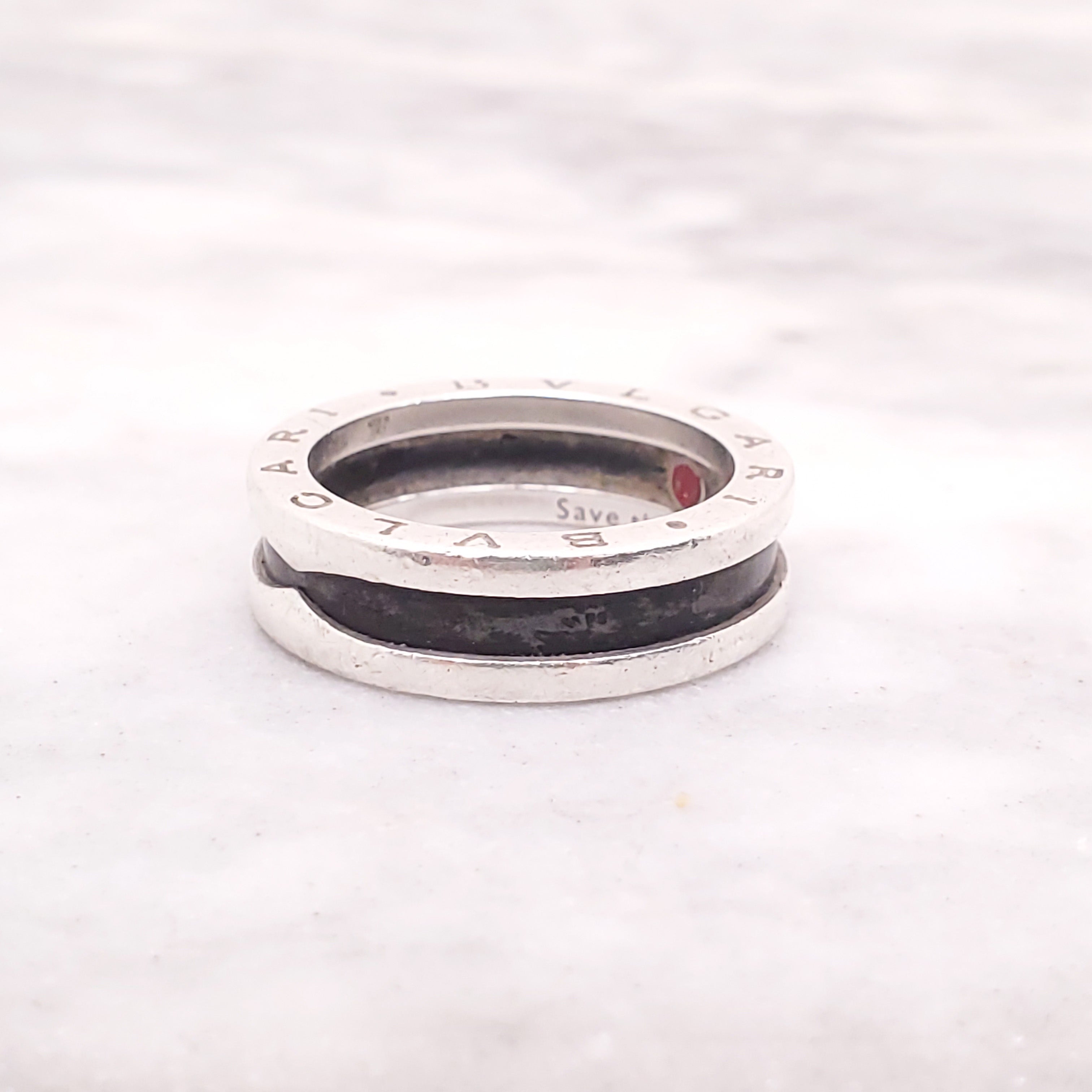 BVLGARI 'SAVE THE CHILDREN' RING - SIZE 8.5