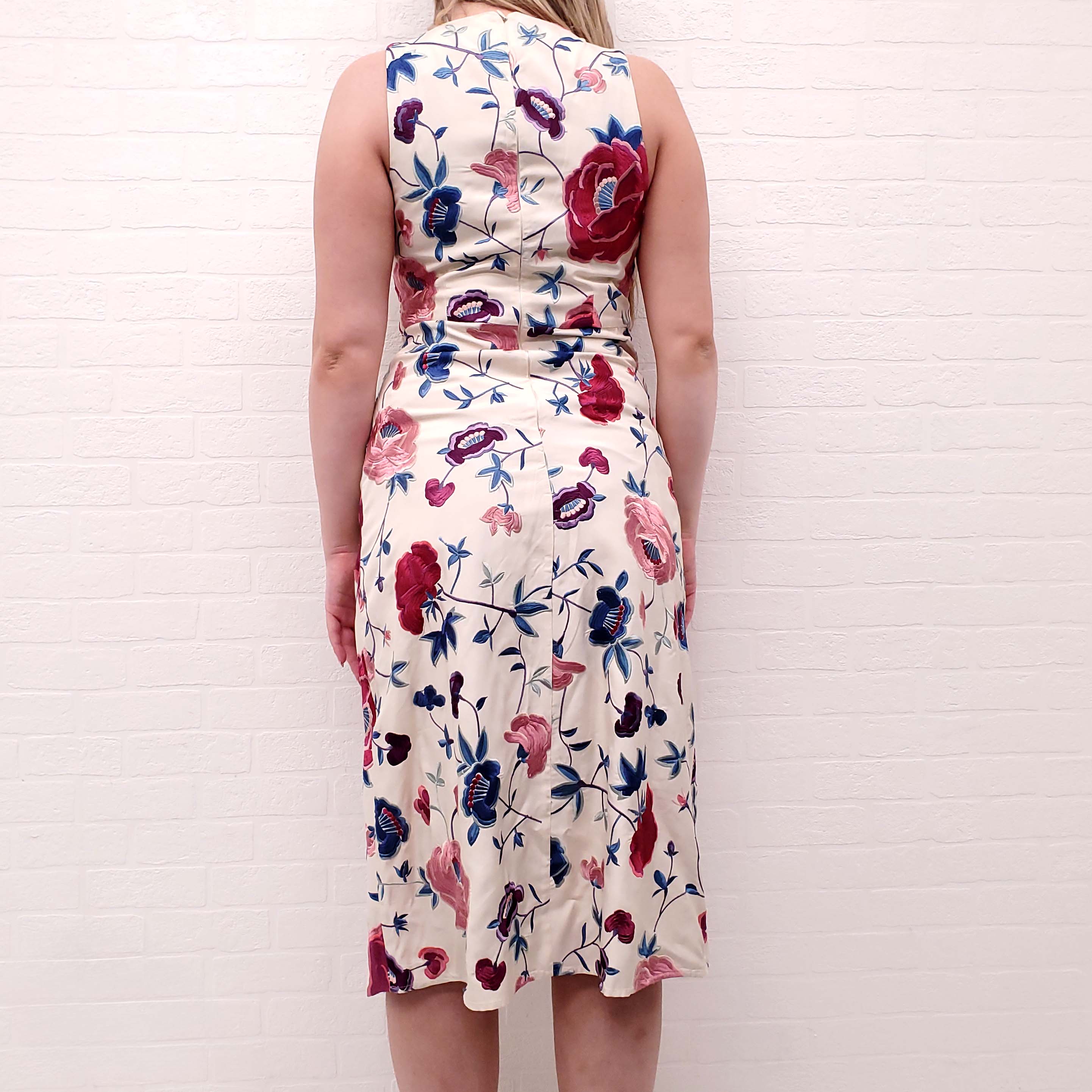 SEA NEW YORK FLORAL EMBROIDERED DRESS - SIZE 12