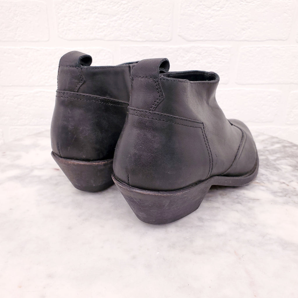 GOLDEN GOOSE BLACK COWBOY BOOTIES - SIZE 35