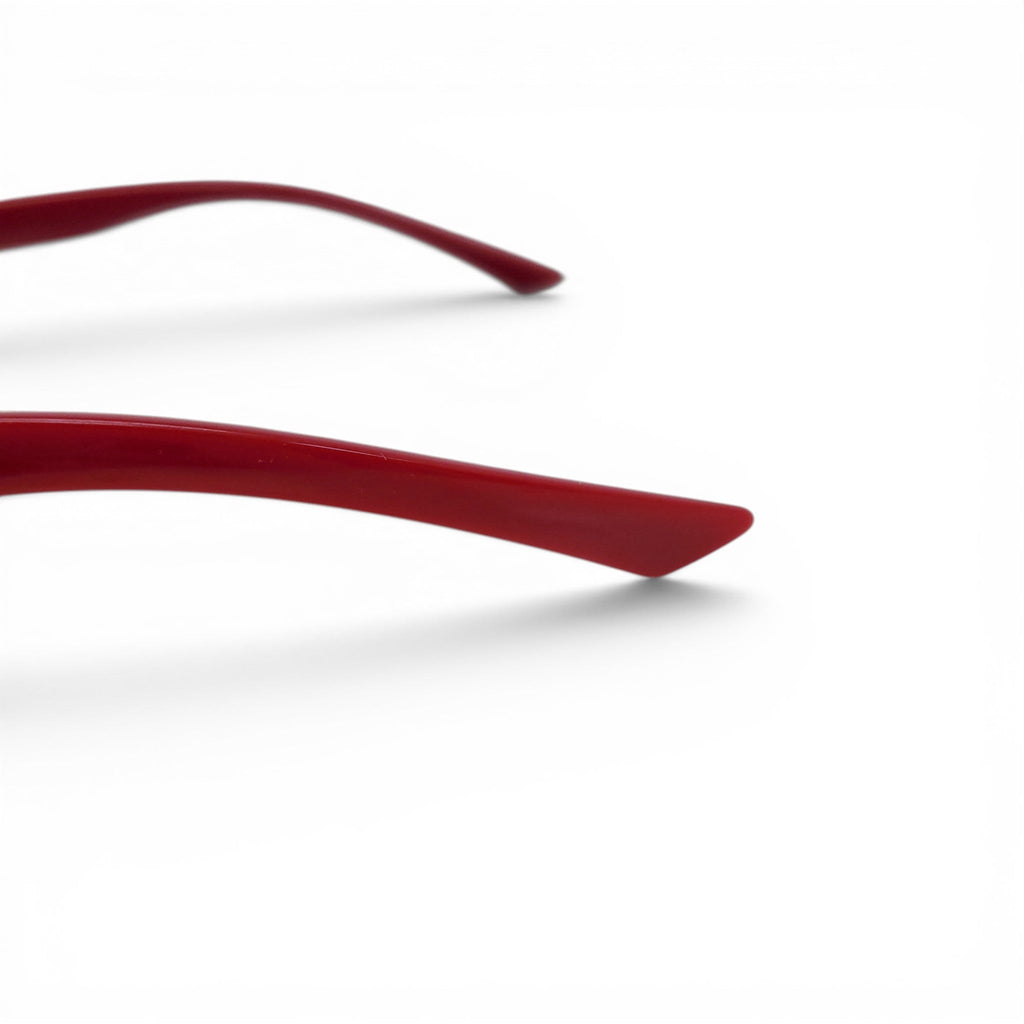LEXXOLA RED SMALL FRAME SUNGLASSES
