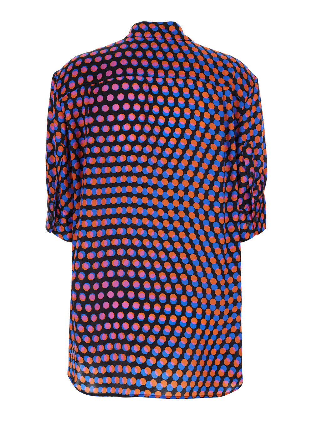 Dries Van Noten Women Celindo Black Shirt With Long Sleeves And Regular Collar In Cotton For Women