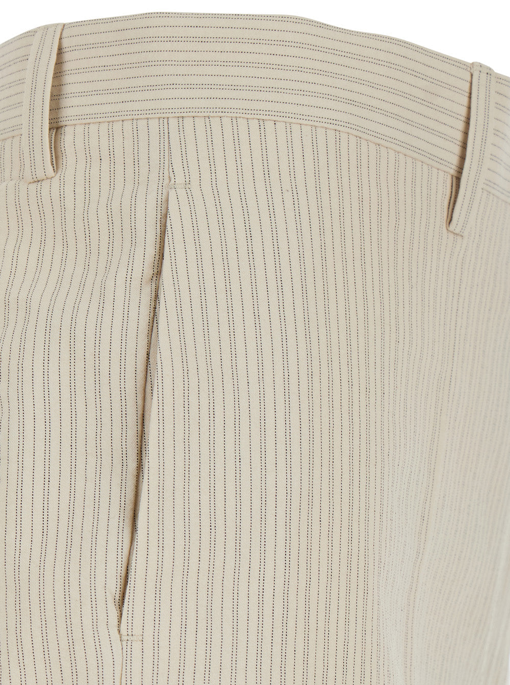 Dries Van Noten Women Beige 'Pilar' Pants With Side Pockets For Men