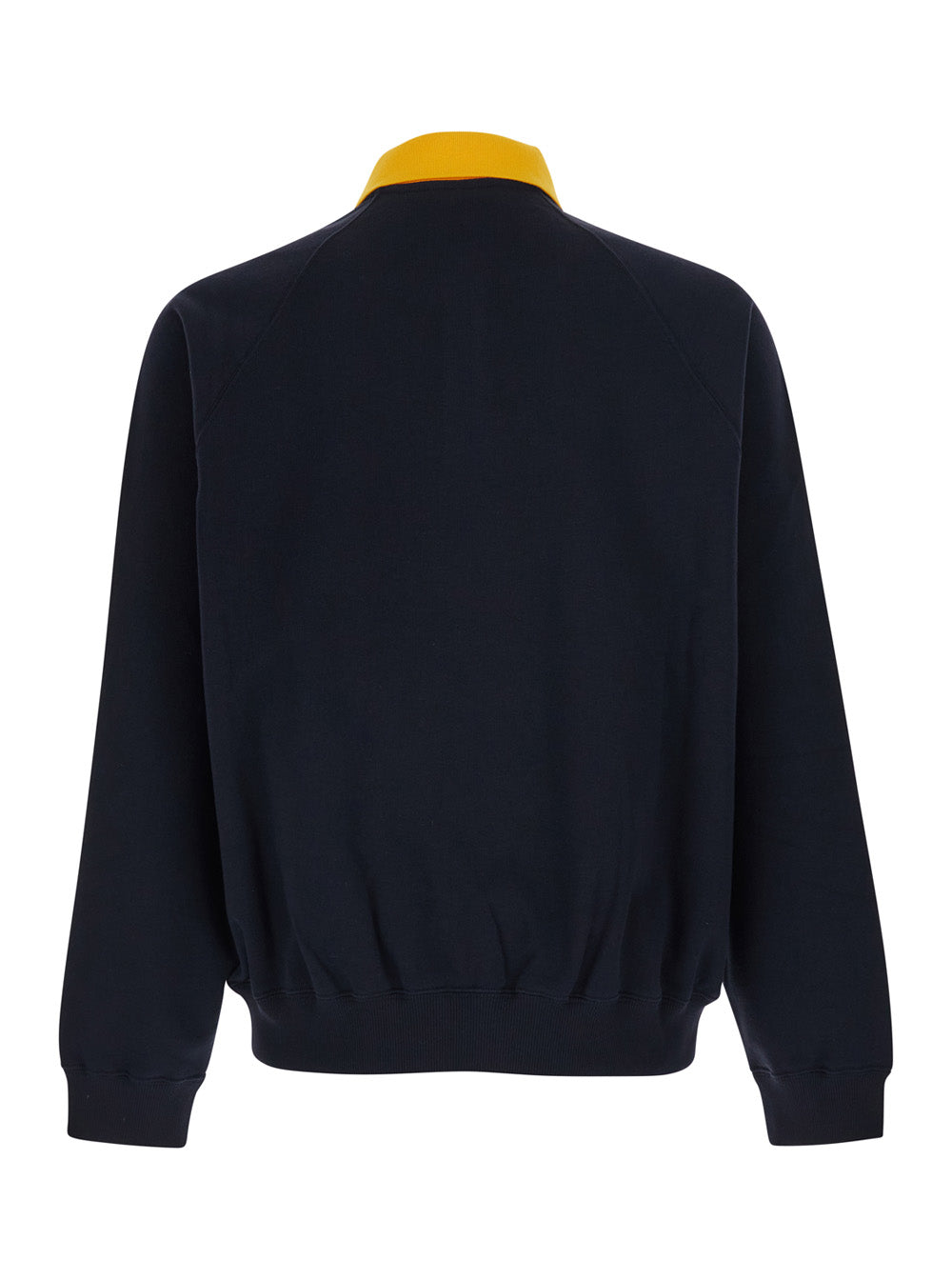 Versace Men Blue Hoodie With Fixed Hood For Women