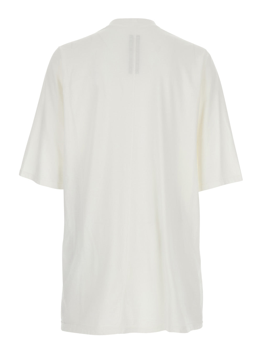 Drkshdw Men White Crew Neck T-Shirt With Maxi Print On The Front In Cotton For Men