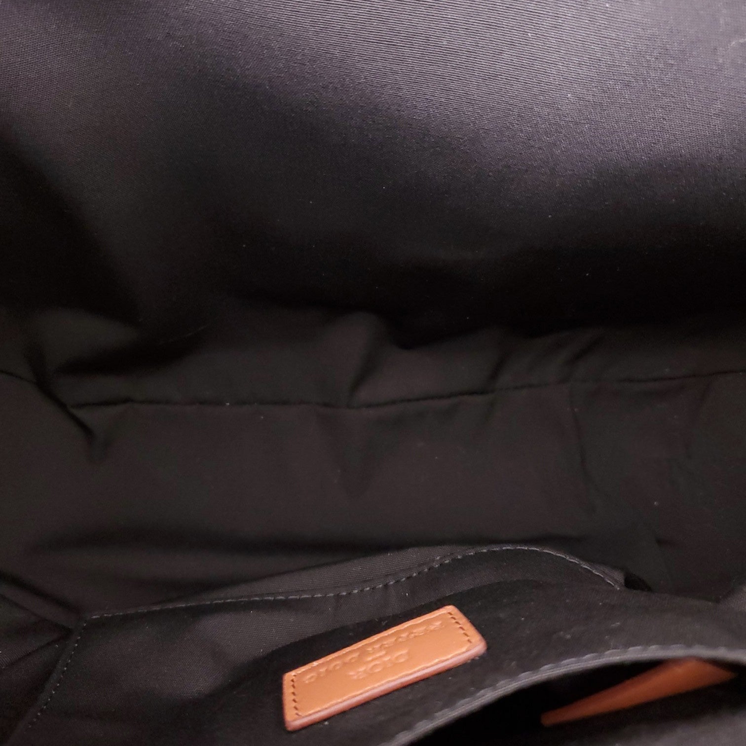 CHRISTIAN DIOR X PETER DOIG SOFT SADDLE BAG