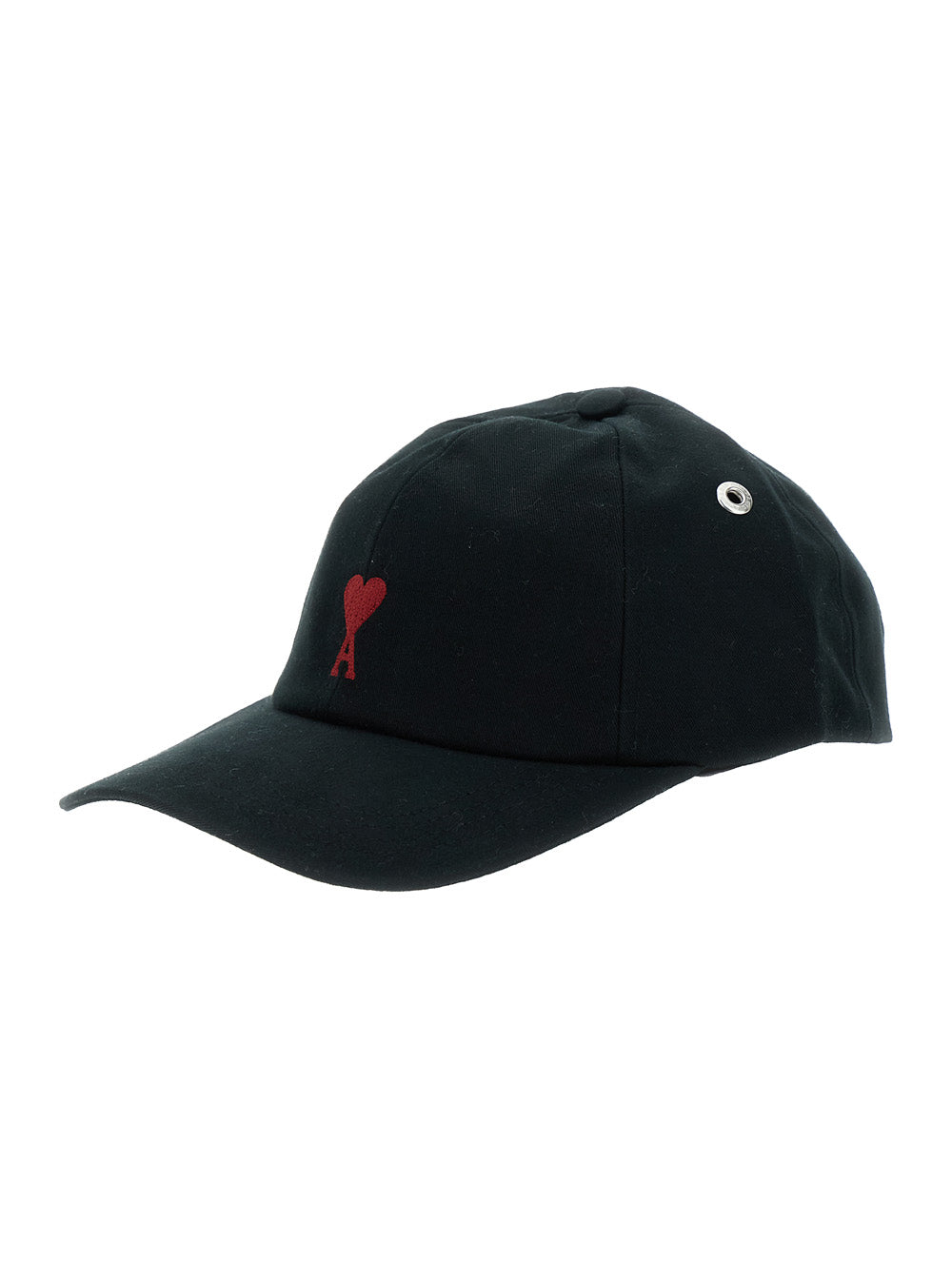 Ami Paris Men Baseball Cap With Adc Logo Embroidery On The Front In Black Cotton For Men