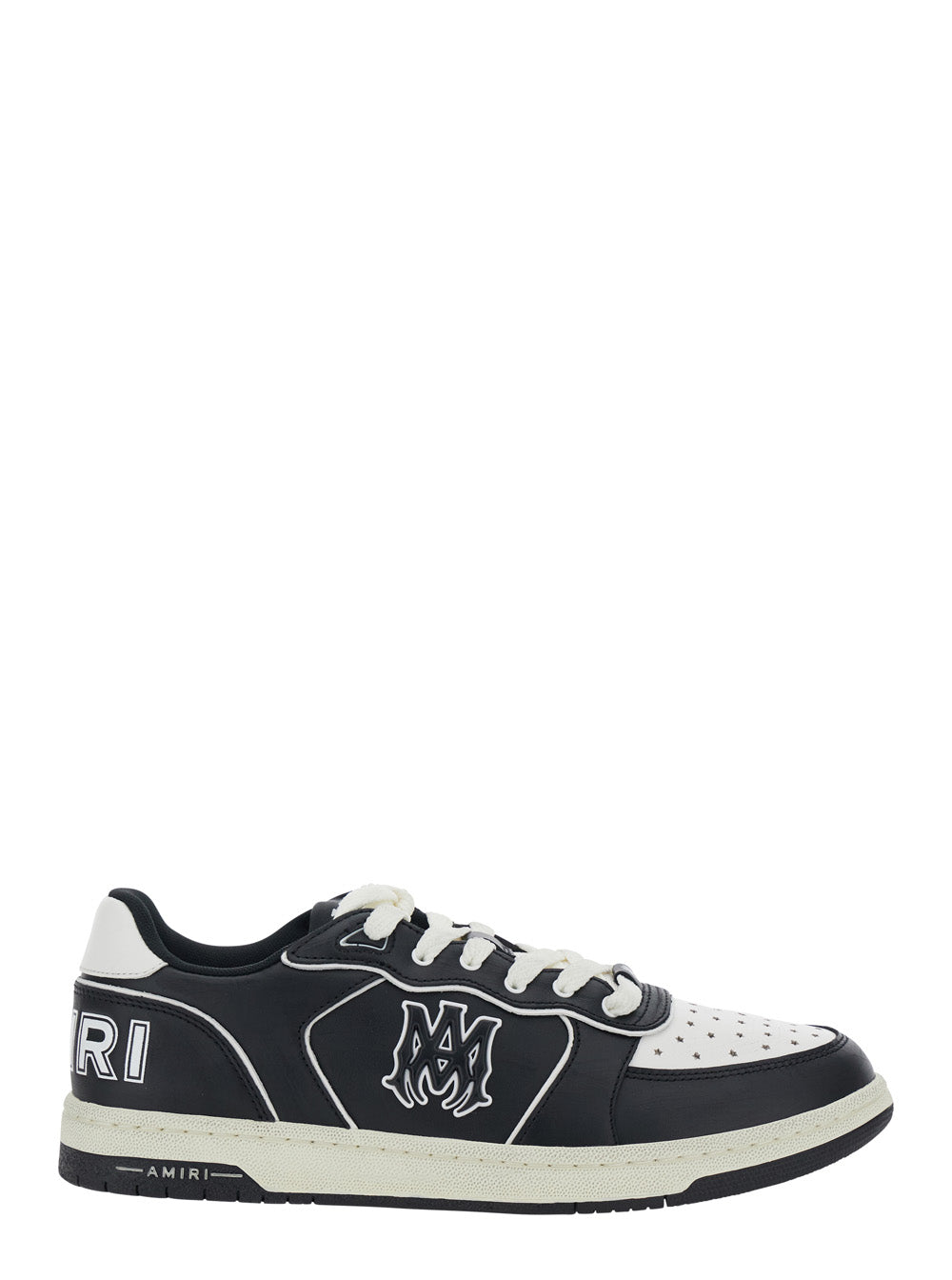 Amiri Men Sneakers 'Newport' With Black Leather Upper