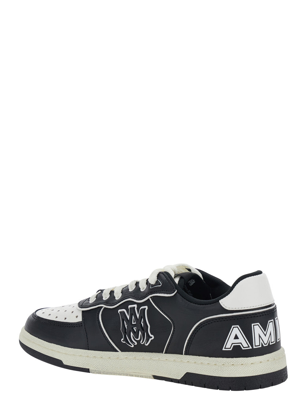 Amiri Men Sneakers 'Newport' With Black Leather Upper