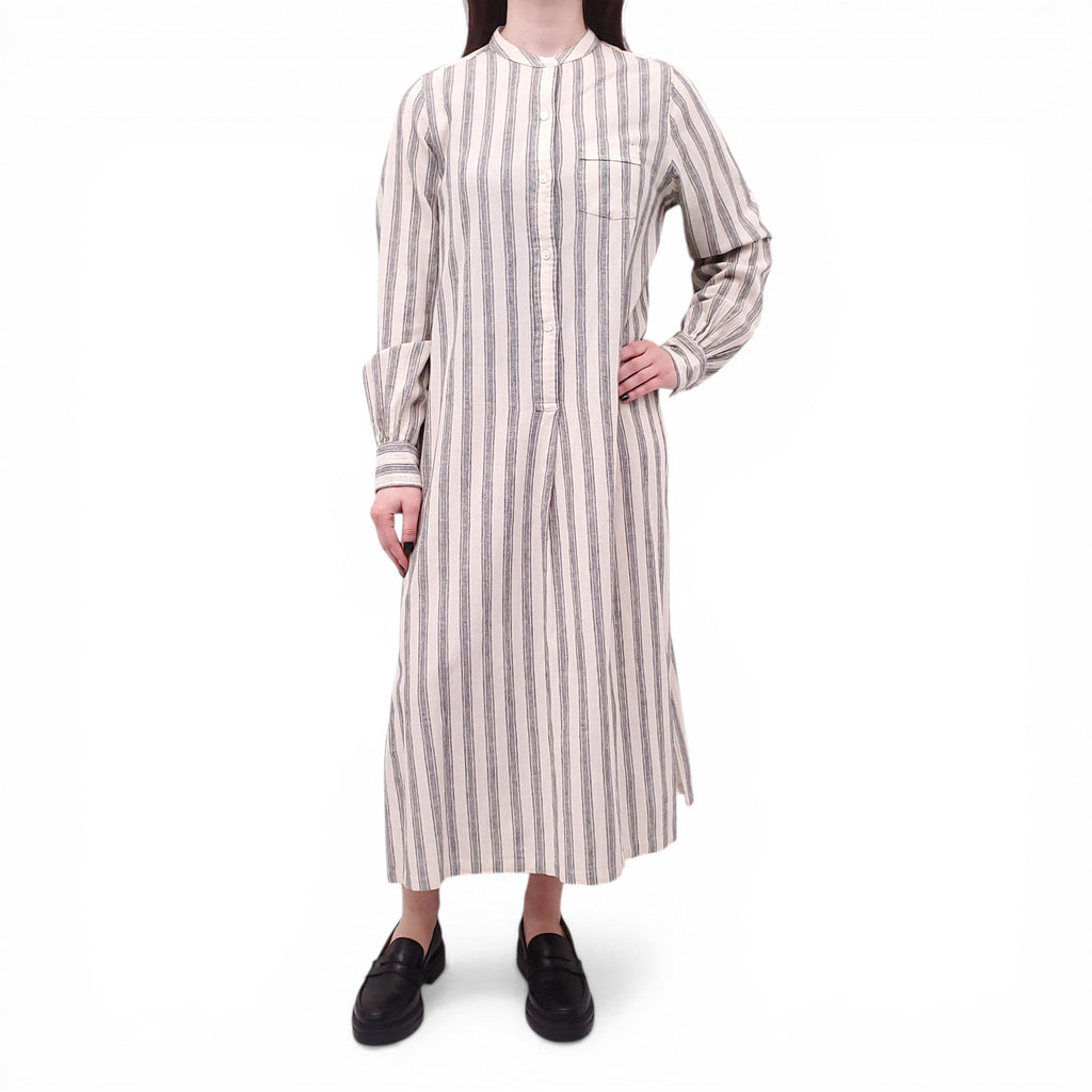 NILI LOTAN STRIPED TUNIC DRESS - SIZE L