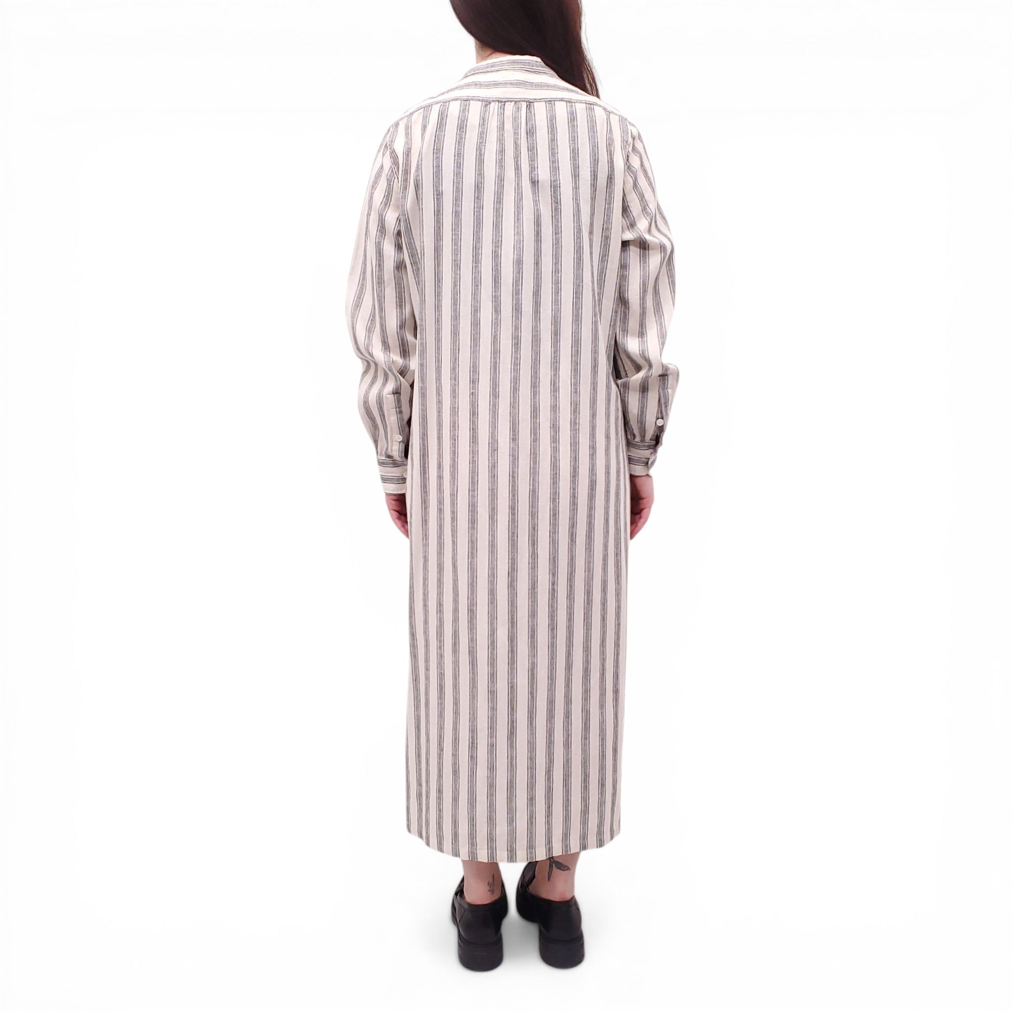 NILI LOTAN STRIPED TUNIC DRESS - SIZE L