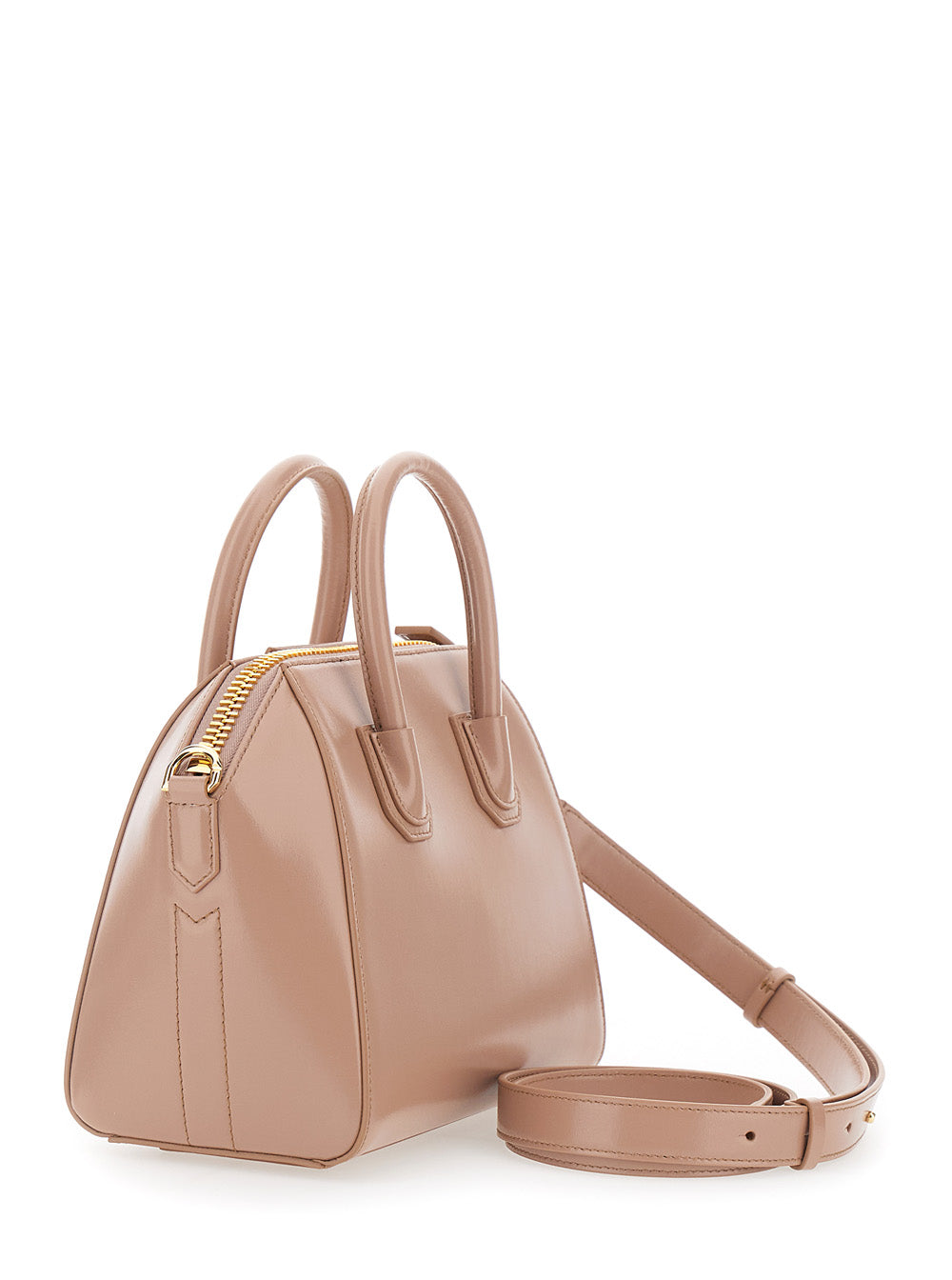Givenchy Women 'Antigona' Pink Handbag With Laminated Logo In Leather Women