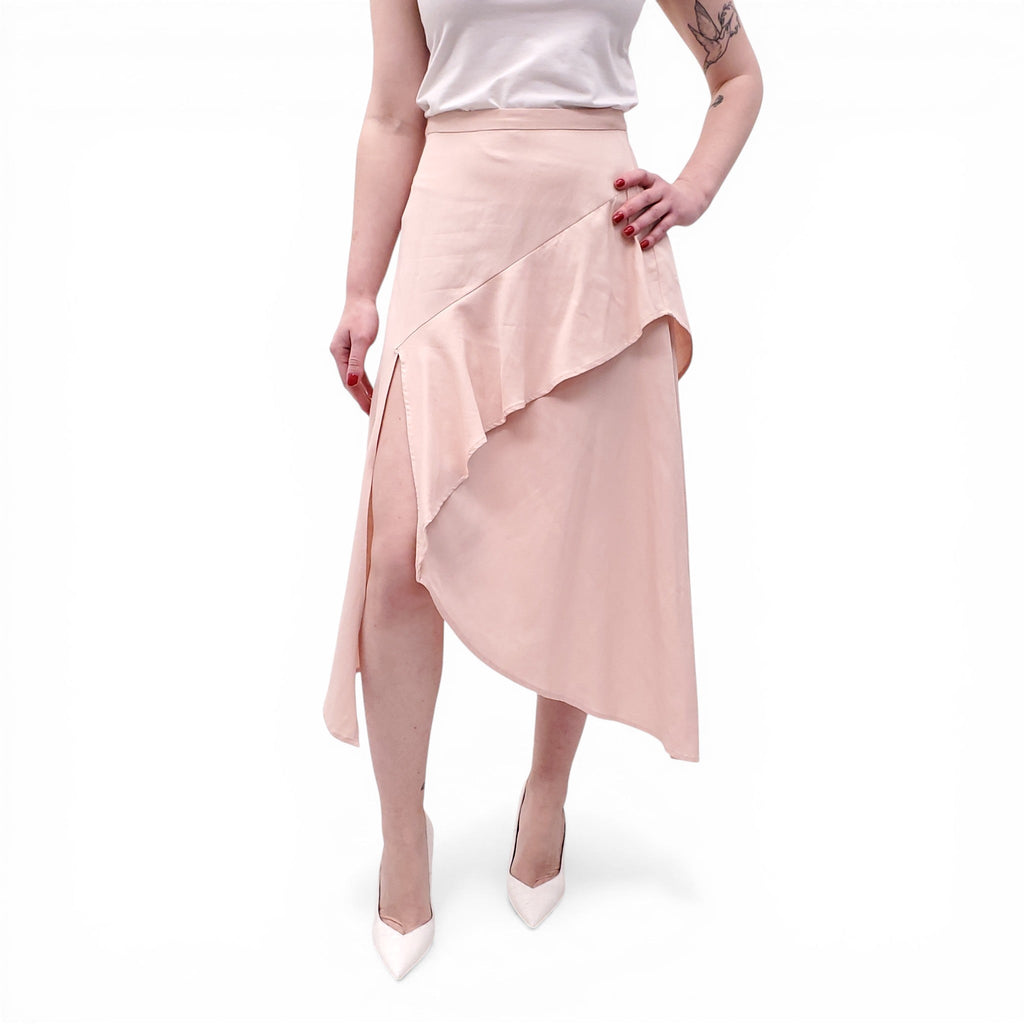 ULLA JOHNSON BLUSH PINK SKIRT - SIZE 4