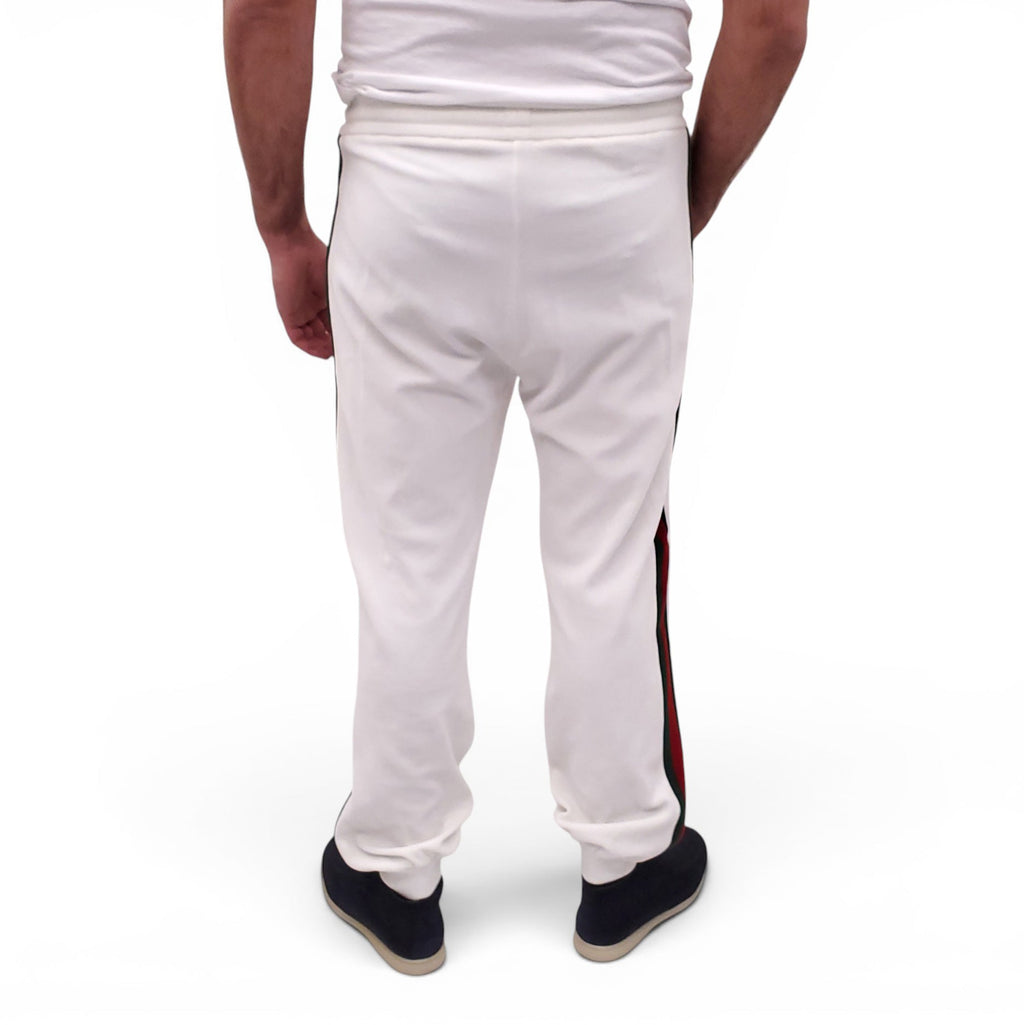 GUCCI WHITE VELOUR 2-PIECE SET - MEN'S SIZE M/L