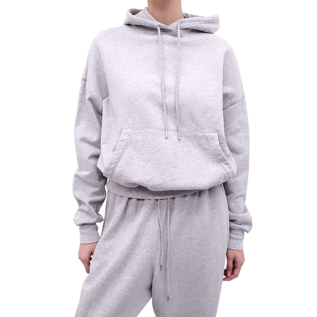 WARDROBE.NYC GREY HAILEY BIEBER SWEATSHIRT - SIZE S