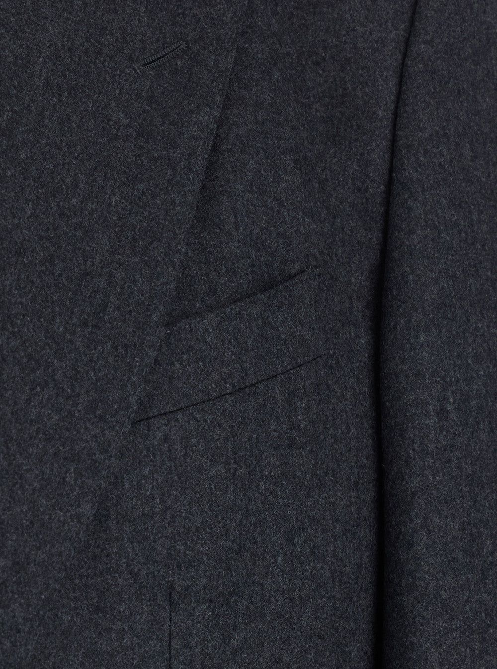 Dolce & Gabbana Men Grey Single-Breasted Jacket With Notched Revers In Wool Blend For Men