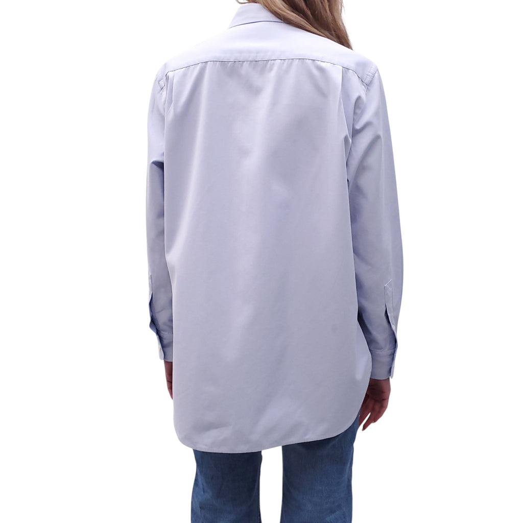 STUDIO NICHOLSON BLUE POPLIN SHIRT - SIZE 1/S