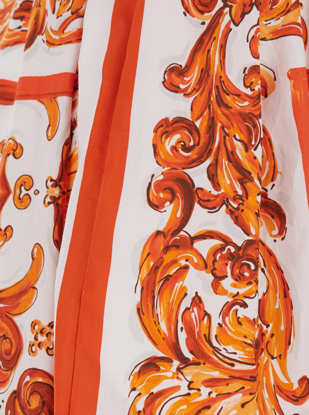 Dolce & Gabbana Women Maiolica Midi Skirt