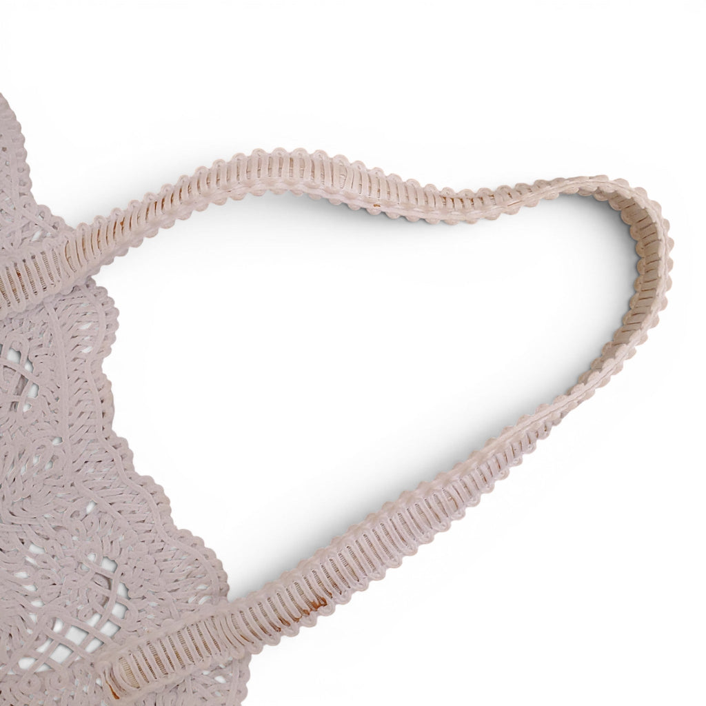 DOLCE & GABBANA LARGE BEATRICE CORDONETTO LACE TOTE BAG