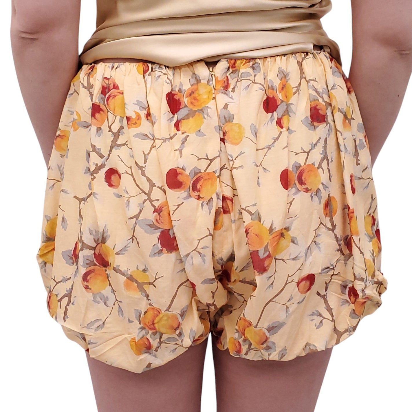 POSSE YELLOW ‘AURELIA' SHORTS - SIZE L