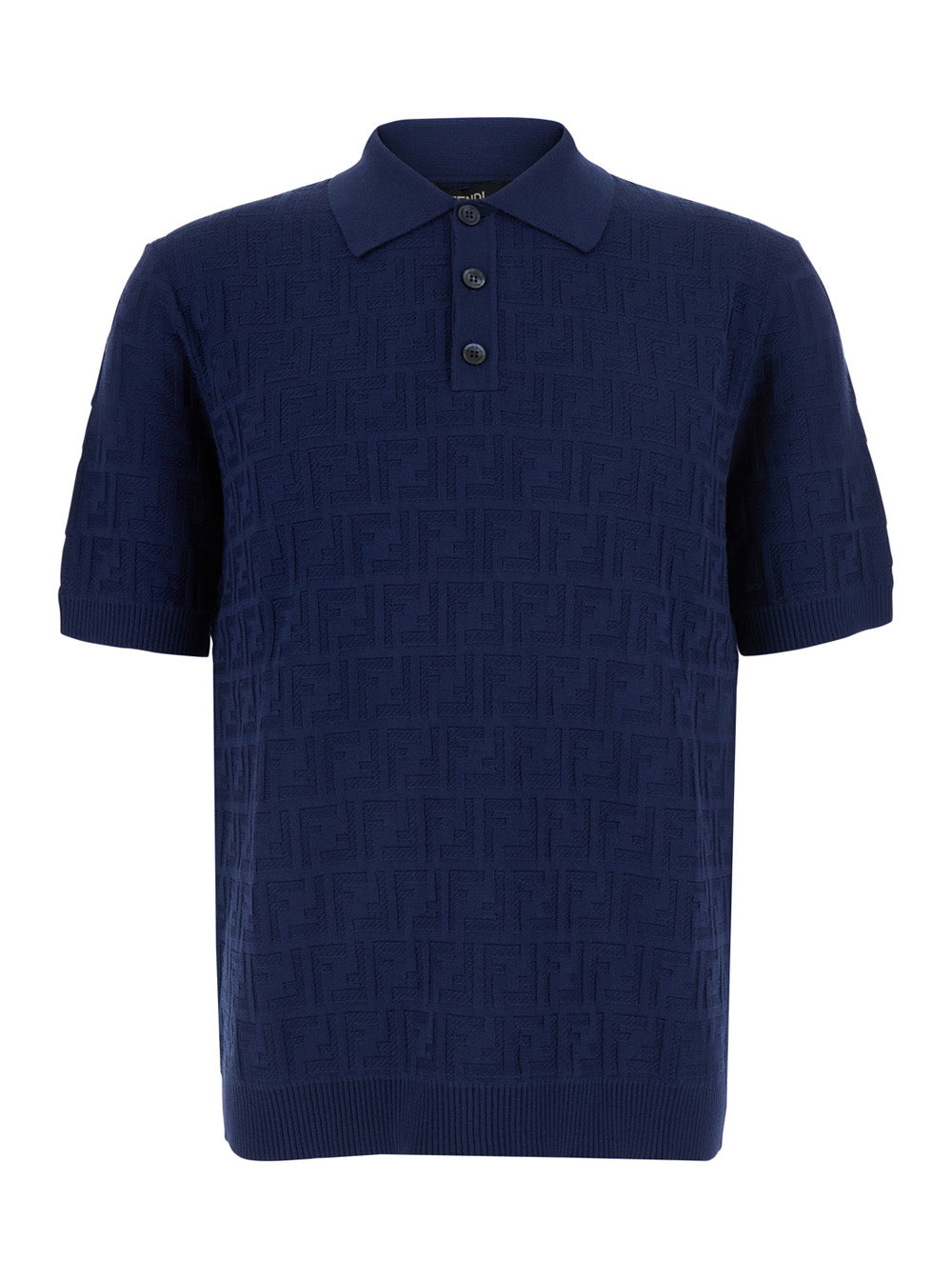 Fendi Men Ff Jaquard Cotone