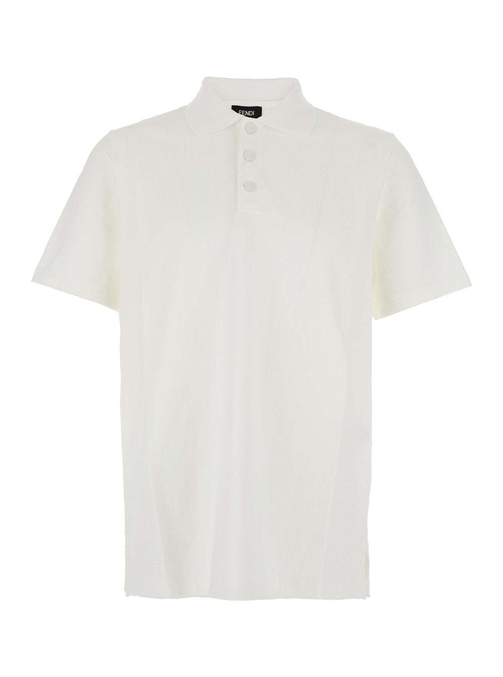 Fendi Men Polo Fendi Zucca Piquet